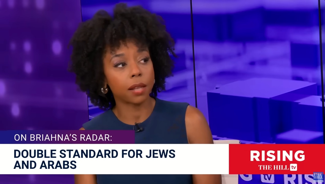 Political commentator Briahna Joy Gray has lost her job at The Hill after getting caught on camera rolling her eyes at the family member of an Israeli hostage