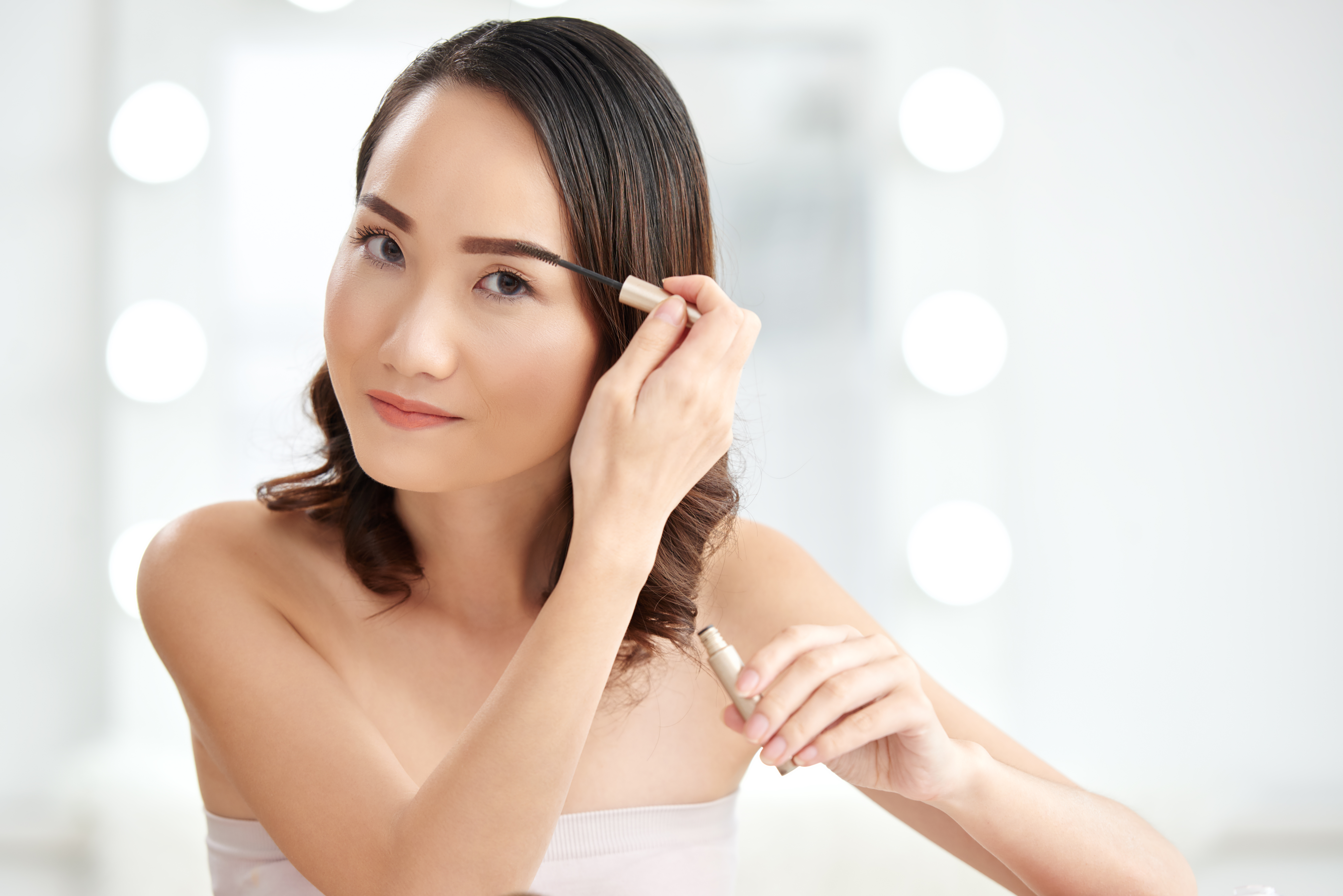 A makeup fan shared their go-to styling gel to lock their brow hairs in place (Stock photo)