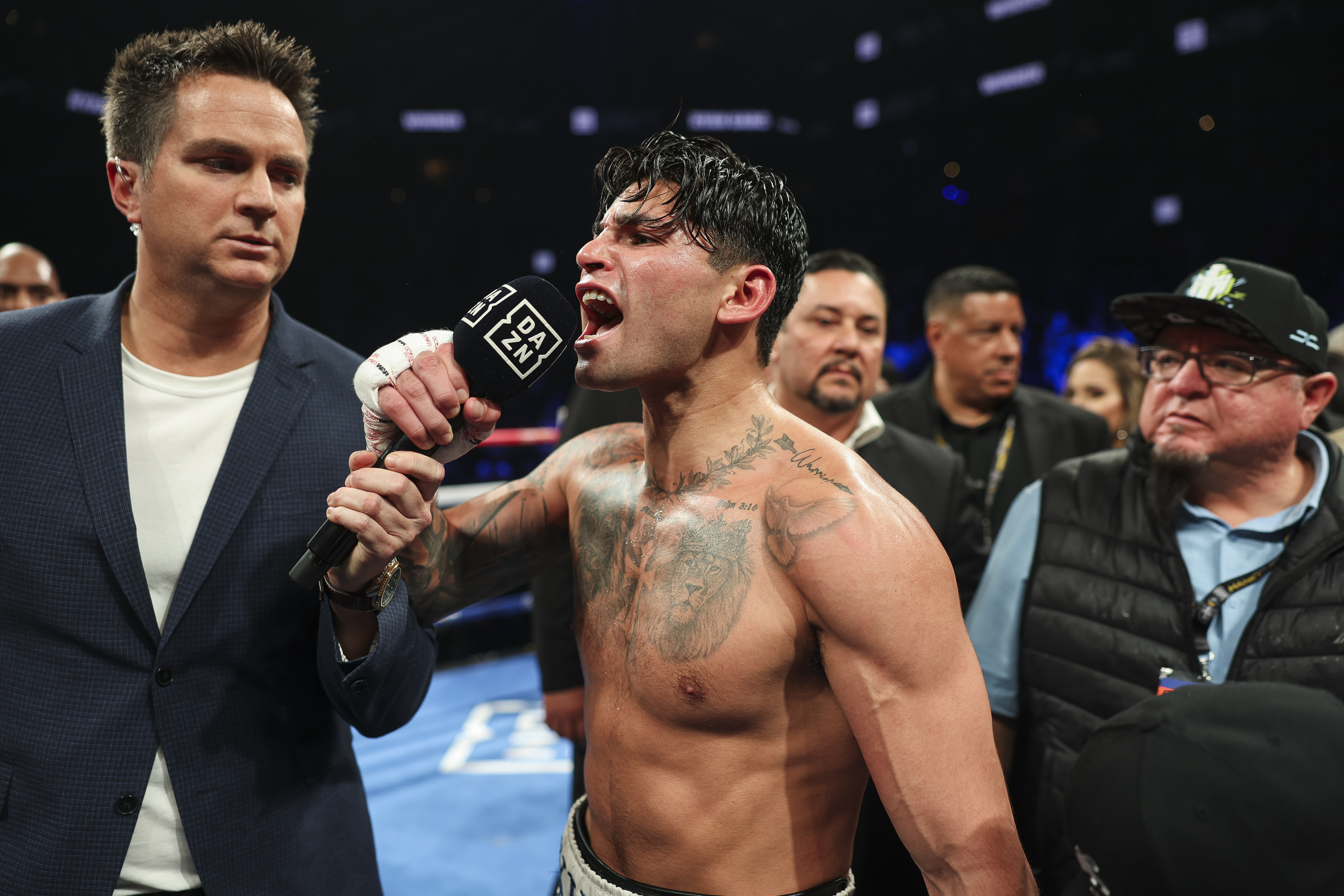 Ryan Garcia is eyeing a move into UFC after being banned from boxing for a year