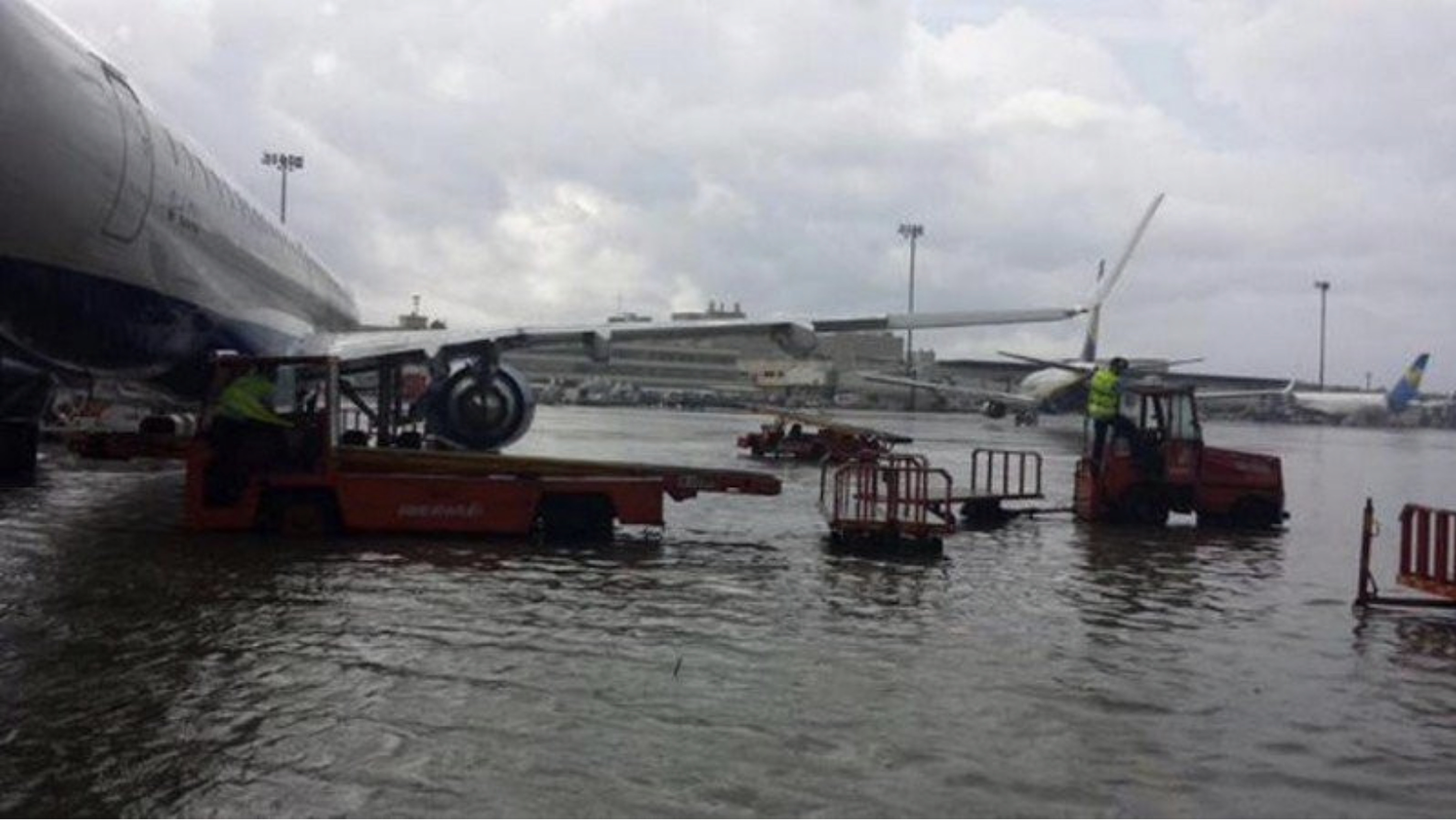 Palma Airport has been forced to cancel or delay all flights