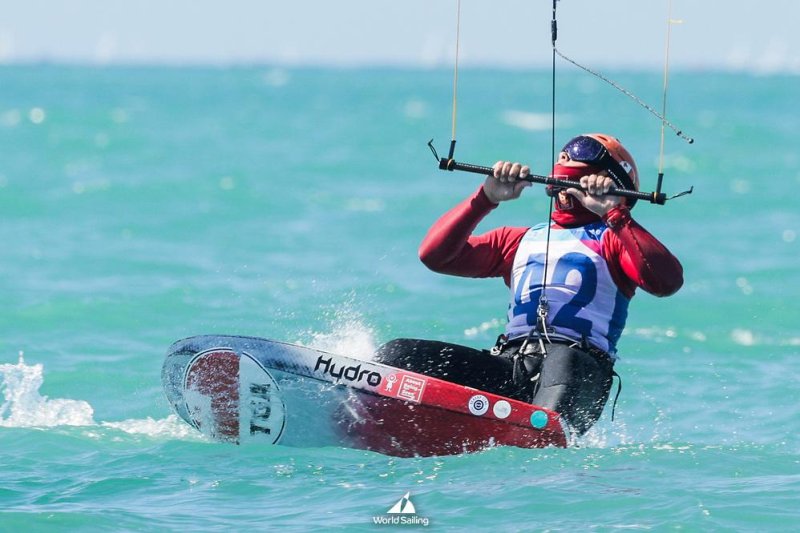 Kitefoiler JJ Rice died in a diving accident recently before he was to make his Olympics debut later this summer. Courtesy World Sailing Association