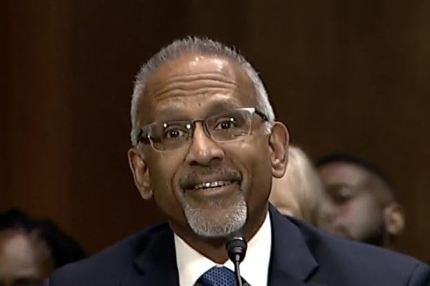 A Senate confirmation vote to make U.S. Magistrate Judge Mustafa Kasubhai a federal trial judge in Oregon was postponed Tuesday due to absences by members of the Senate Democratic Caucus. Photo by U.S. Senate Judiciary Committee