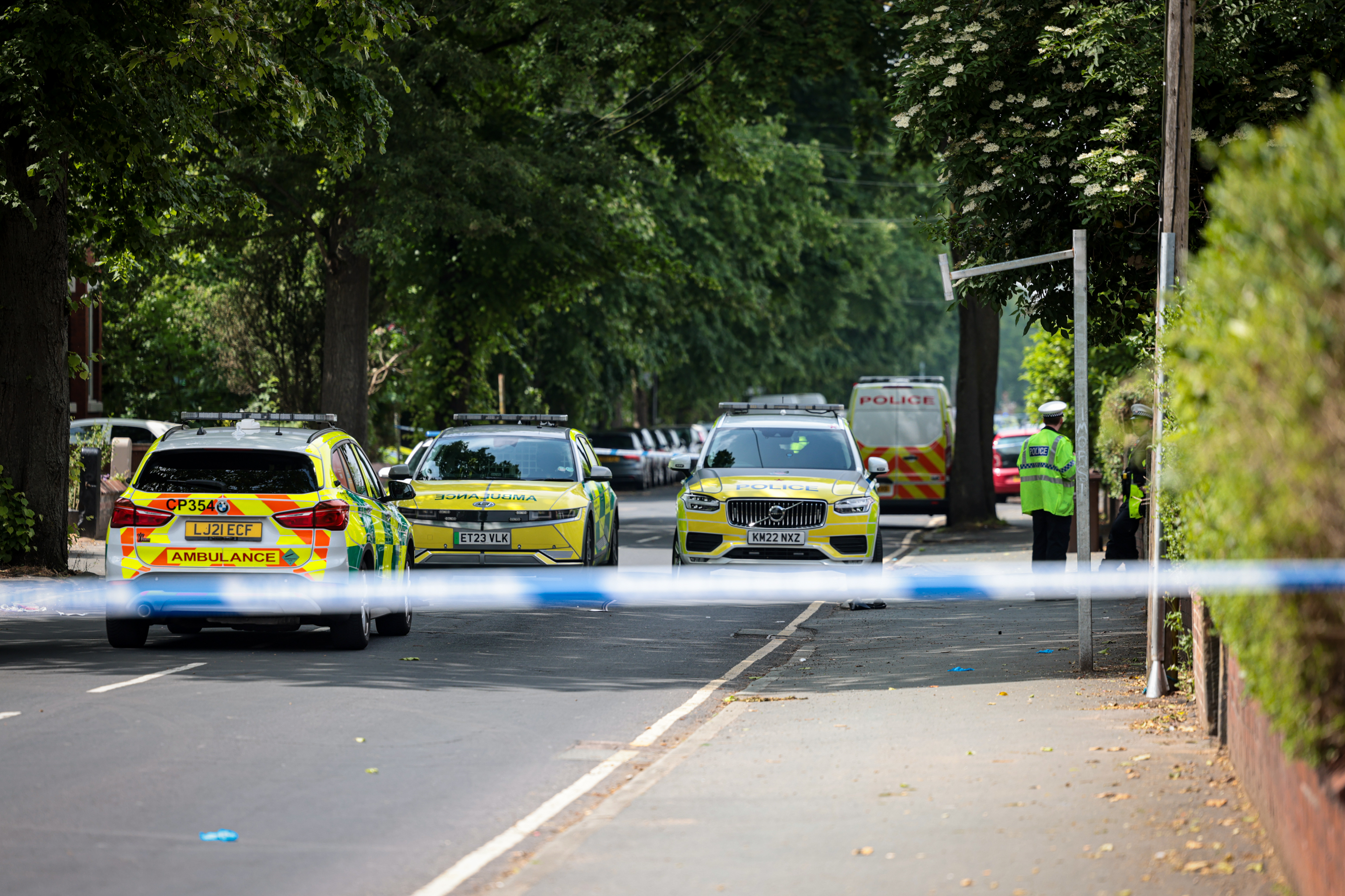 A woman has died after being hit by a vehicle in south Manchester