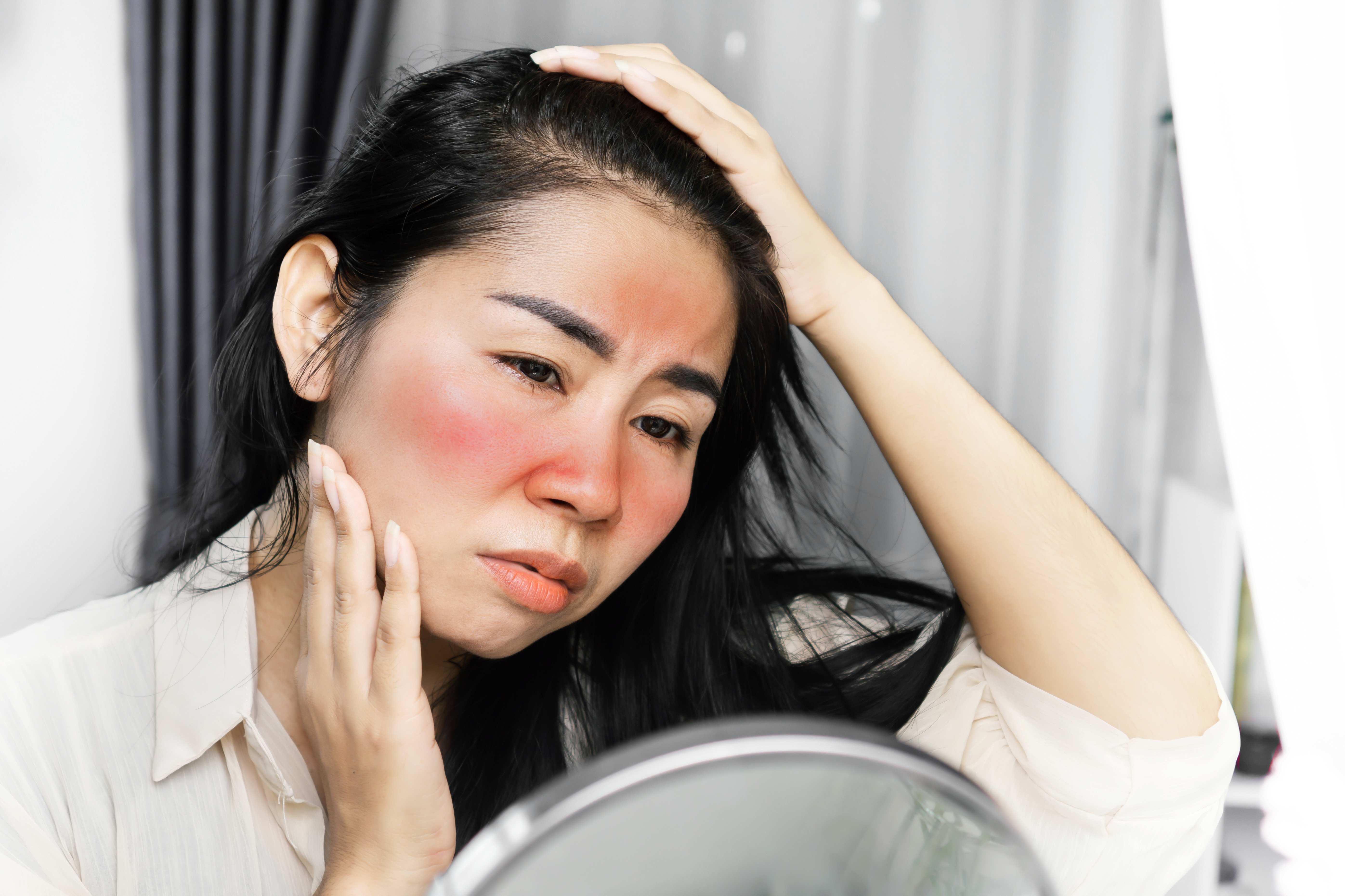 A woman shared the $10 product that brightened her sun-damaged skin (stock photo)