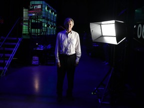 AI pioneer Geoffrey Hinton stands backstage at the Collision Conference, in Toronto, on Wednesday, June 19, 2024.THE CANADIAN PRESS/Chris Young