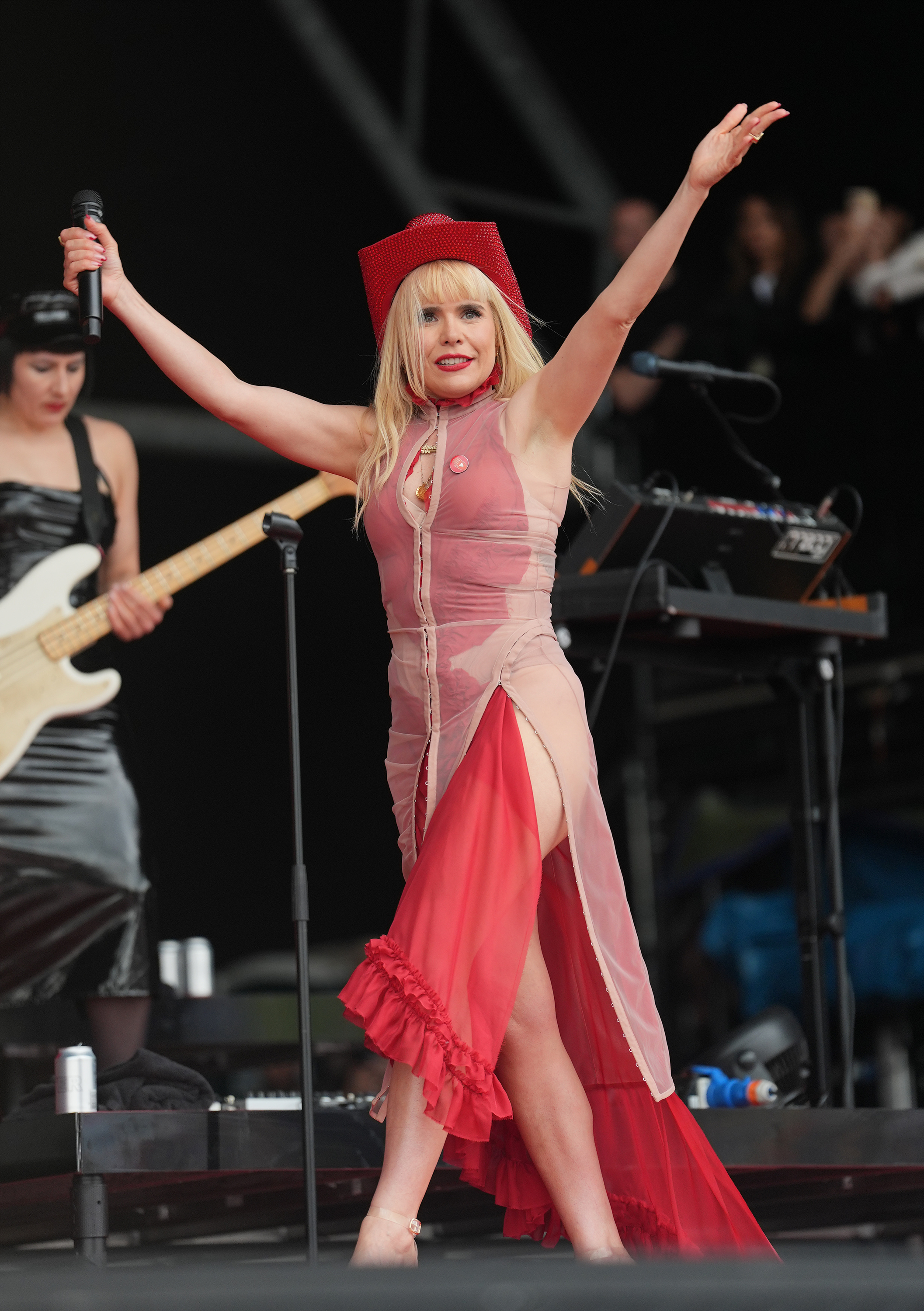 Paloma Faith defended the female stars who performed