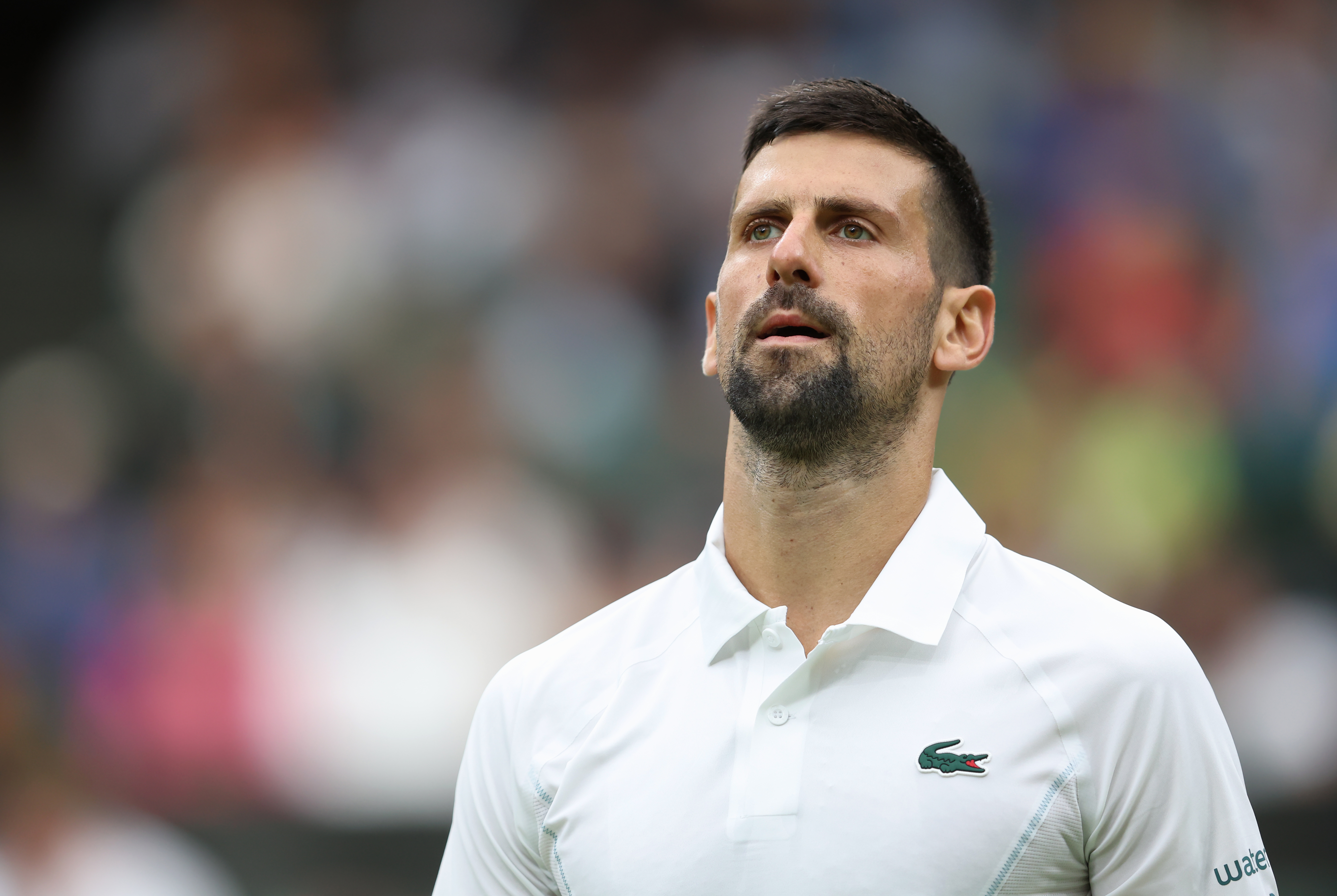 The Serb revealed he got special permission from the All England Club