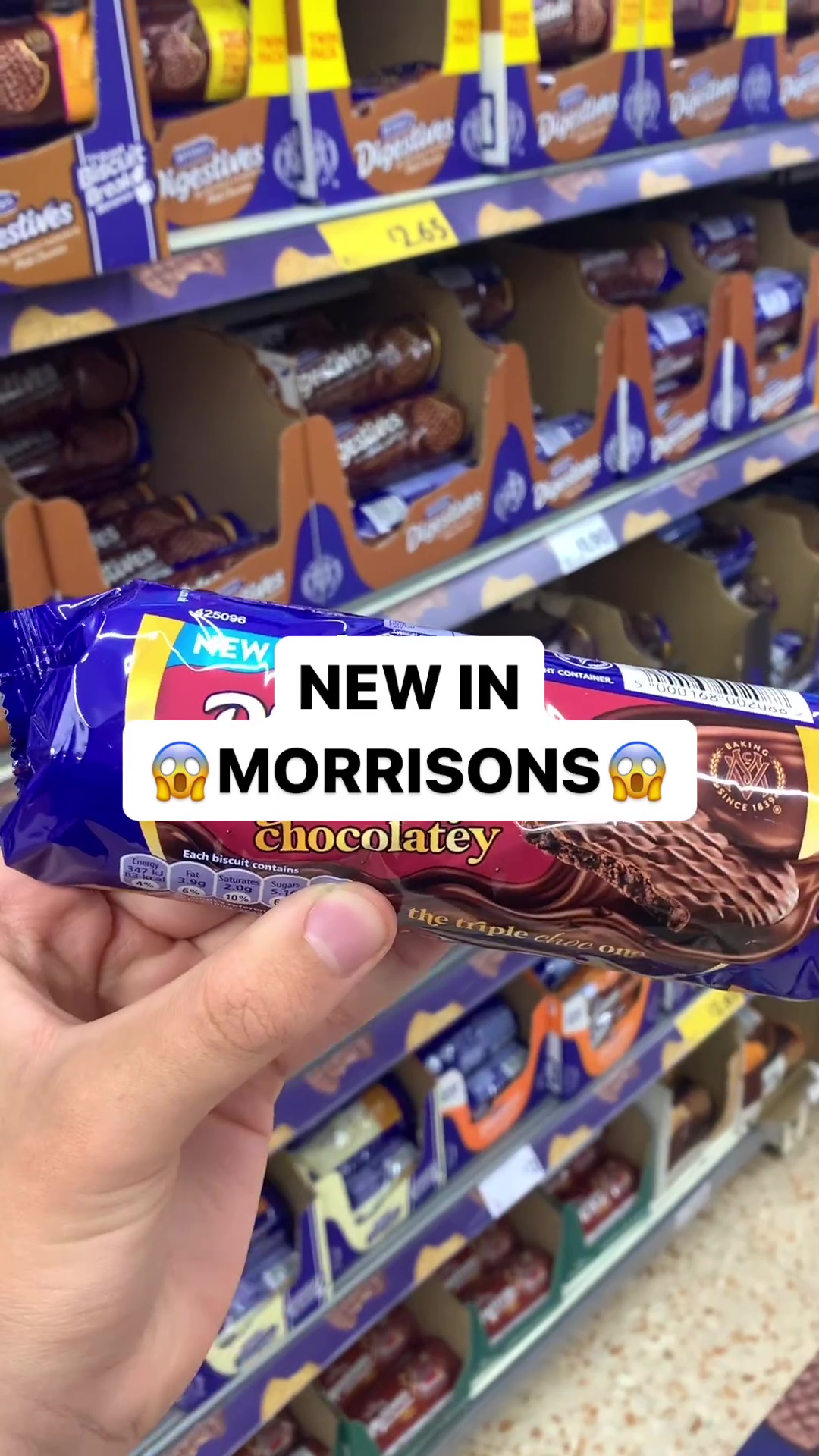 Chocolate lovers are already taking them off Morrisons shelves