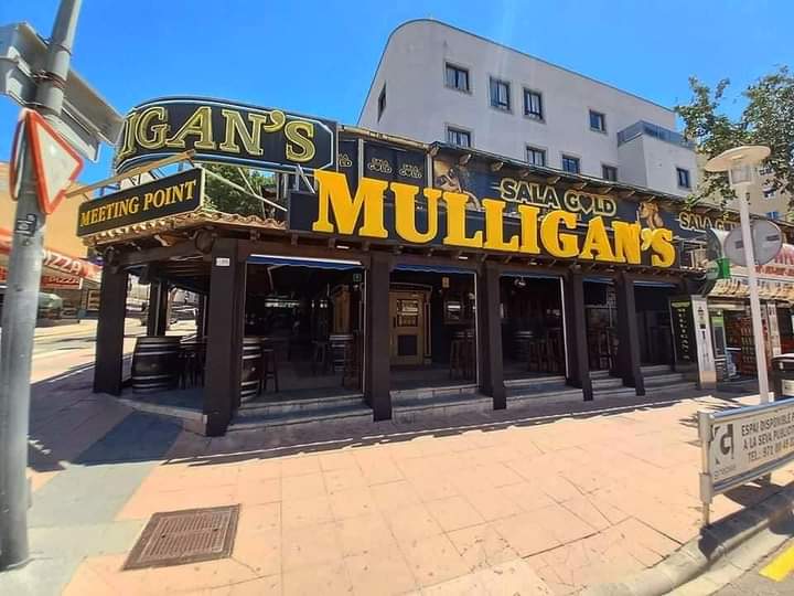 The incident happened opposite Mulligan's Irish bar