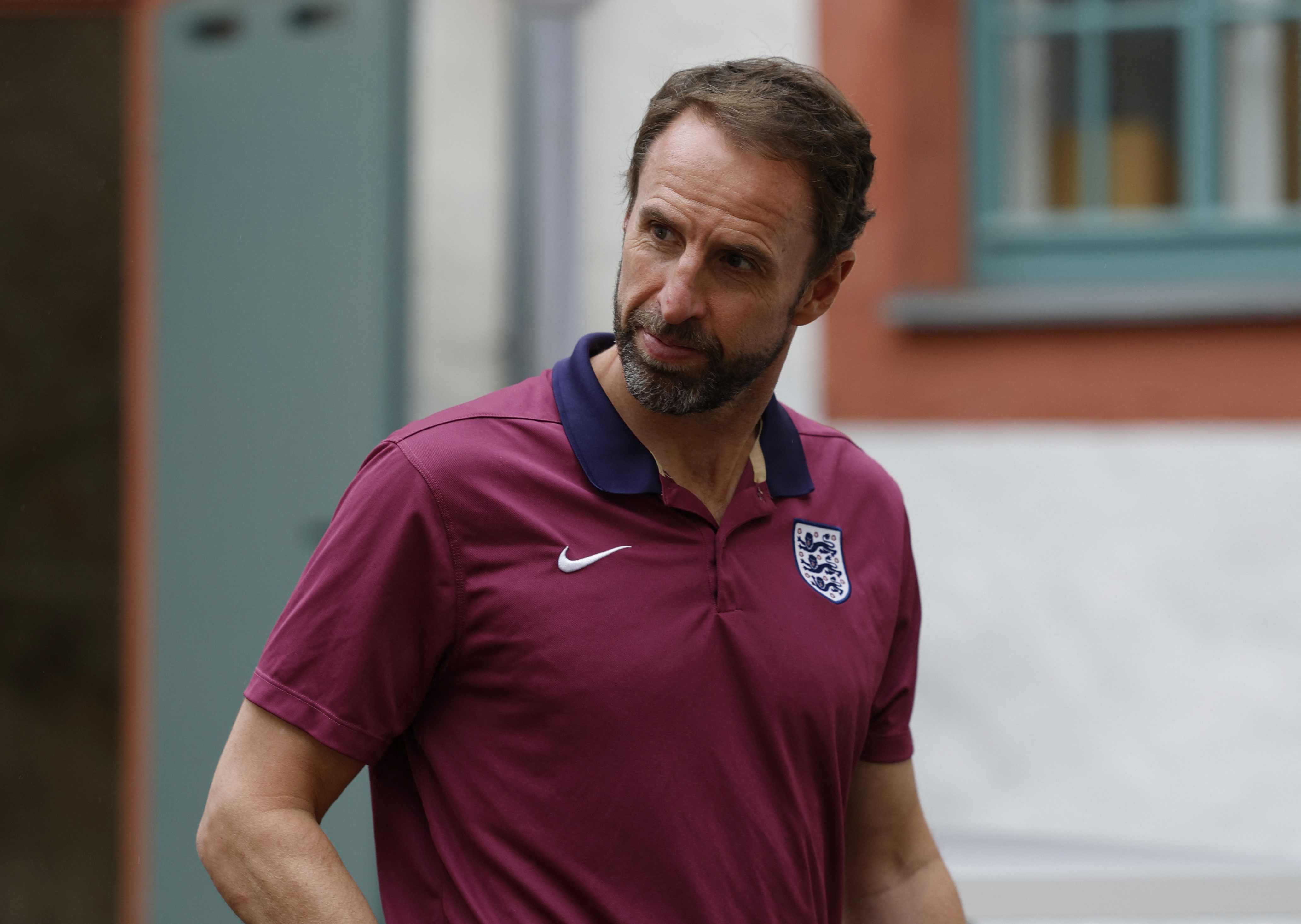 Southgate has hinted at changes by trained with a new formation