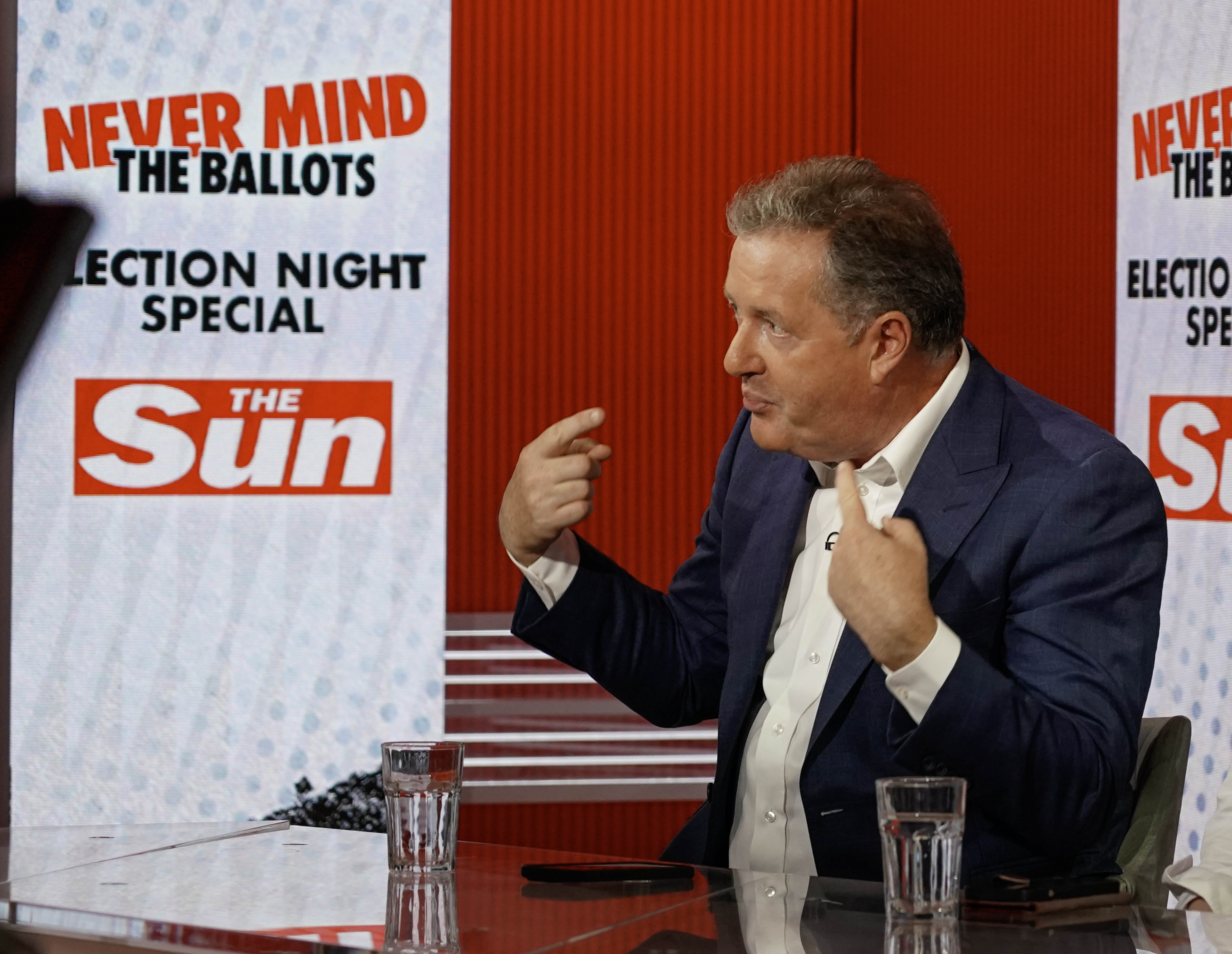 Piers Morgan says the predicted Labour win is not down to its leader's charisma