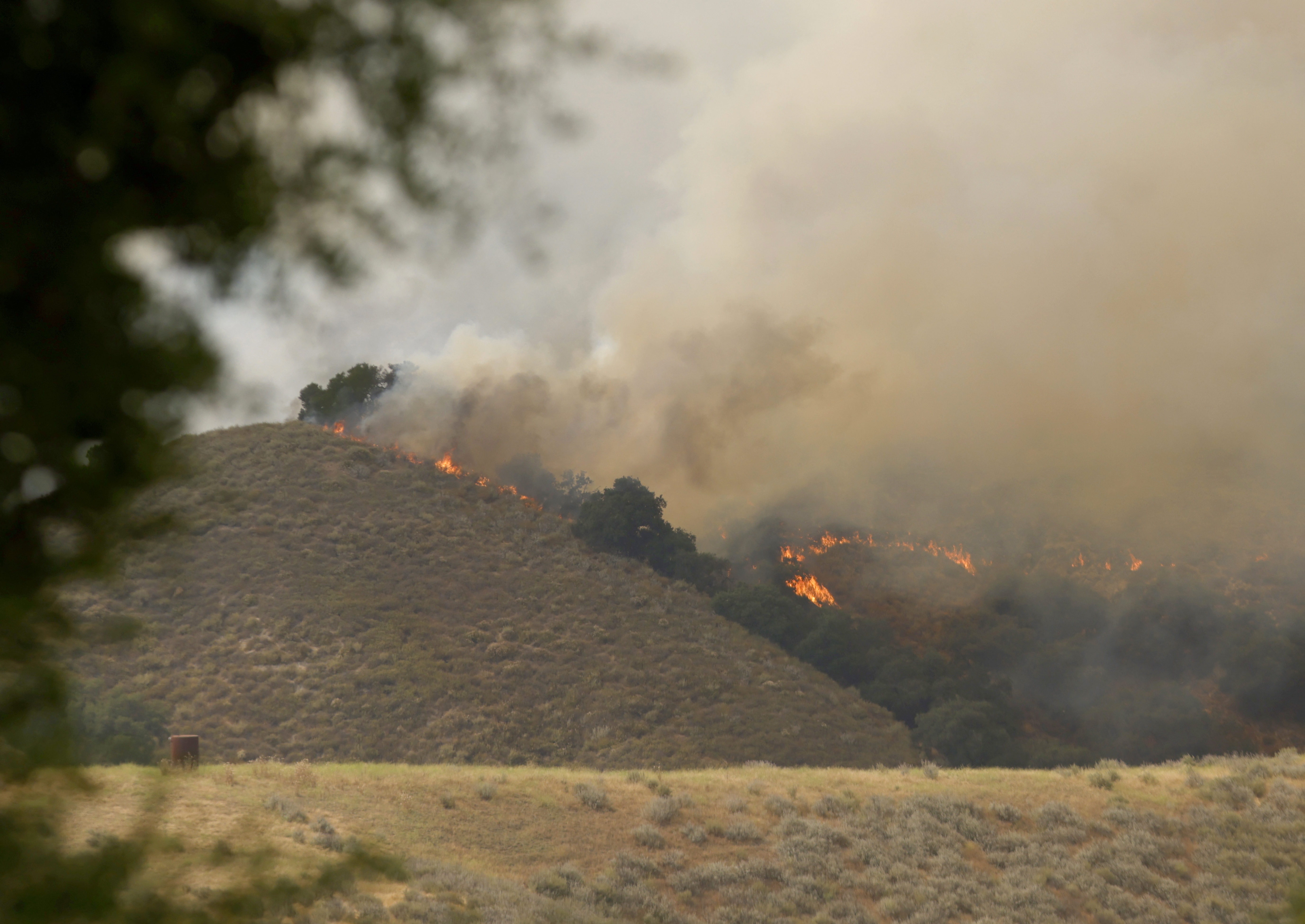 The fire has burned over 12,227 acres