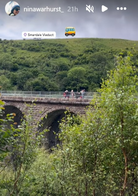 The BBC Breakfast favourite revealed to fans she was at the Lake District on the weekend