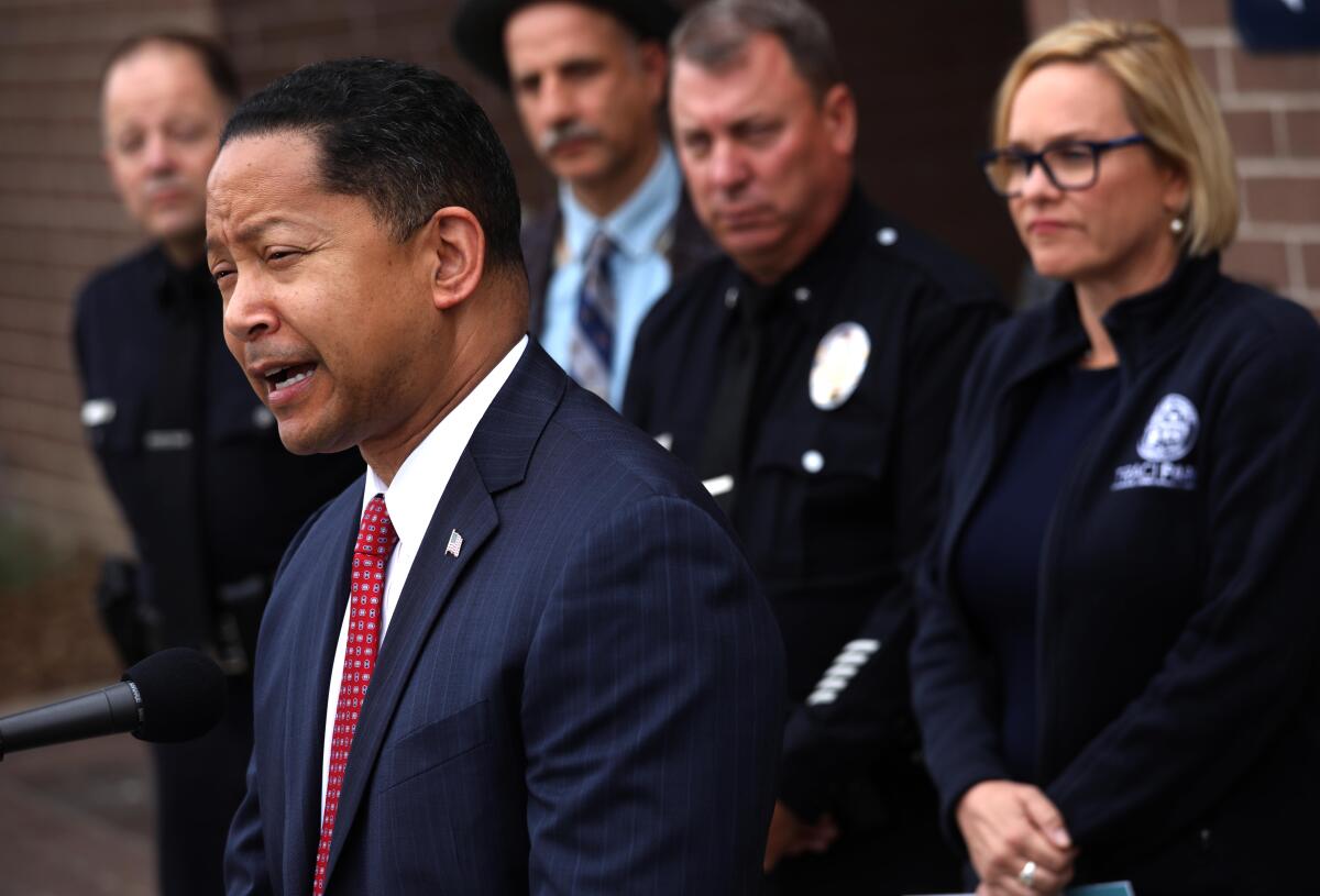 LAPD Deputy Chief Alan Hamilton