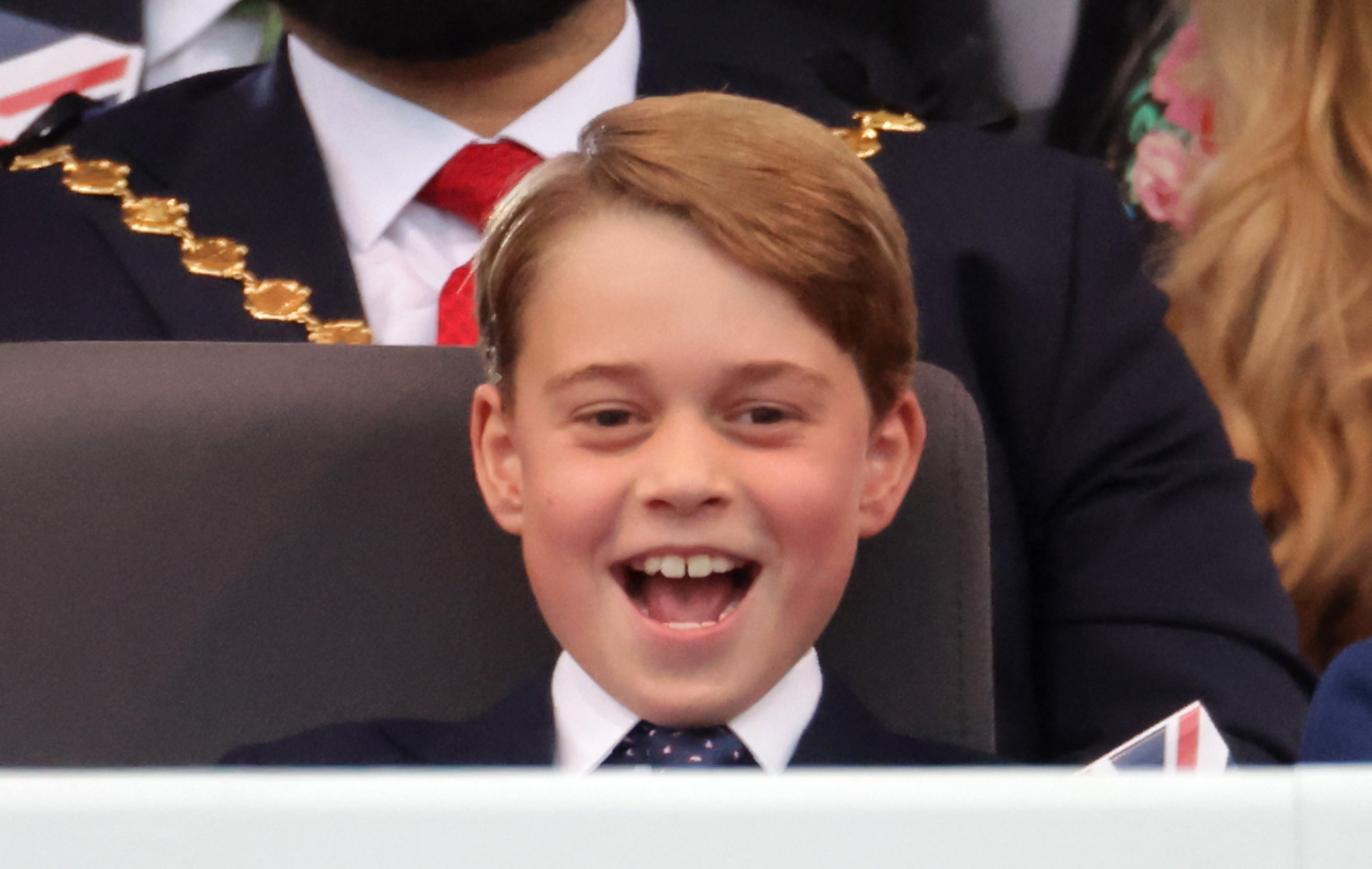 Kate said Prince George had fond memories of the famous rockers