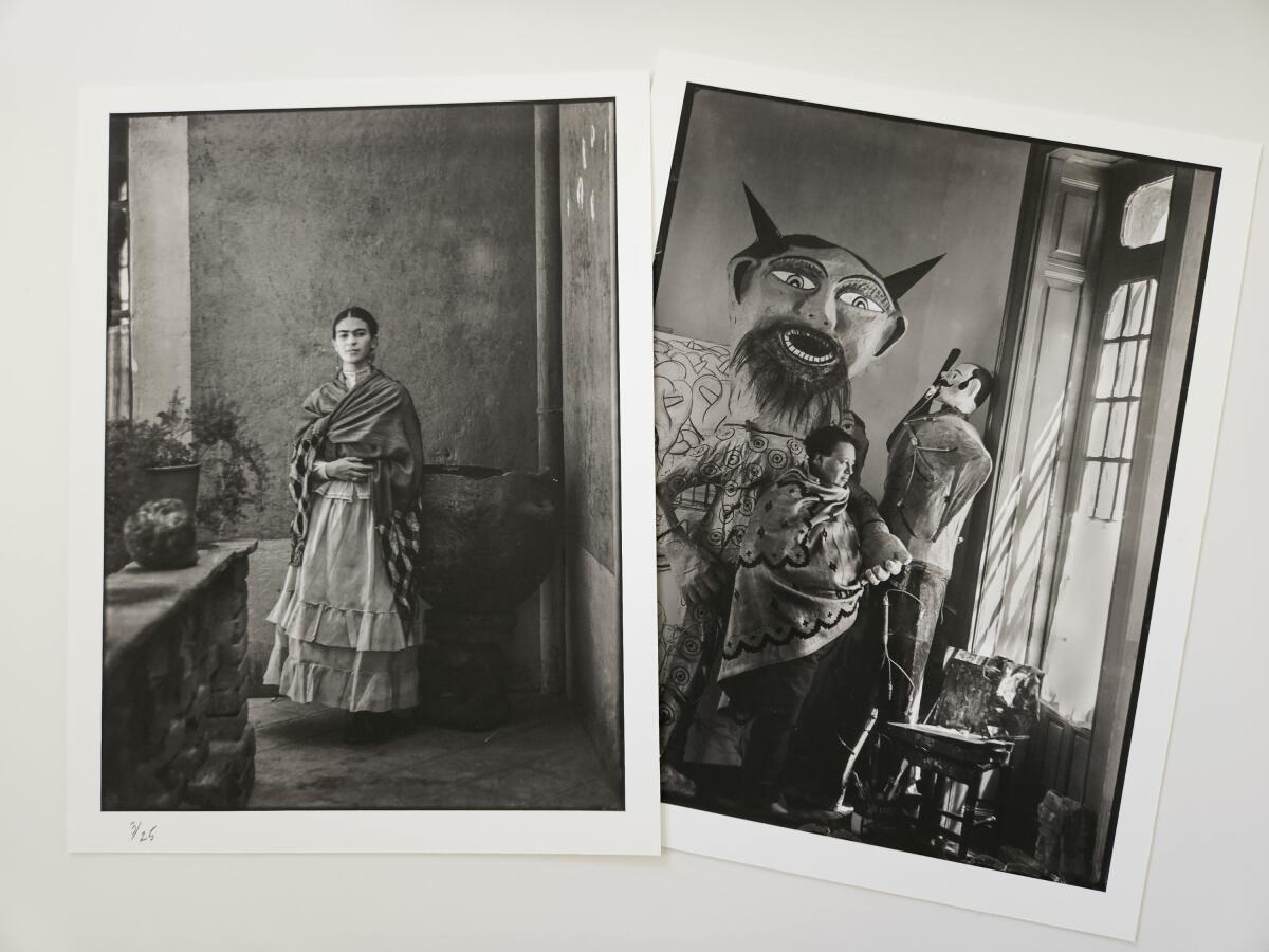 Previously unknown photographs of Frida Kahlo and Diego Rivera are attributed to the prolific studio of Peter A. Juley & Son.