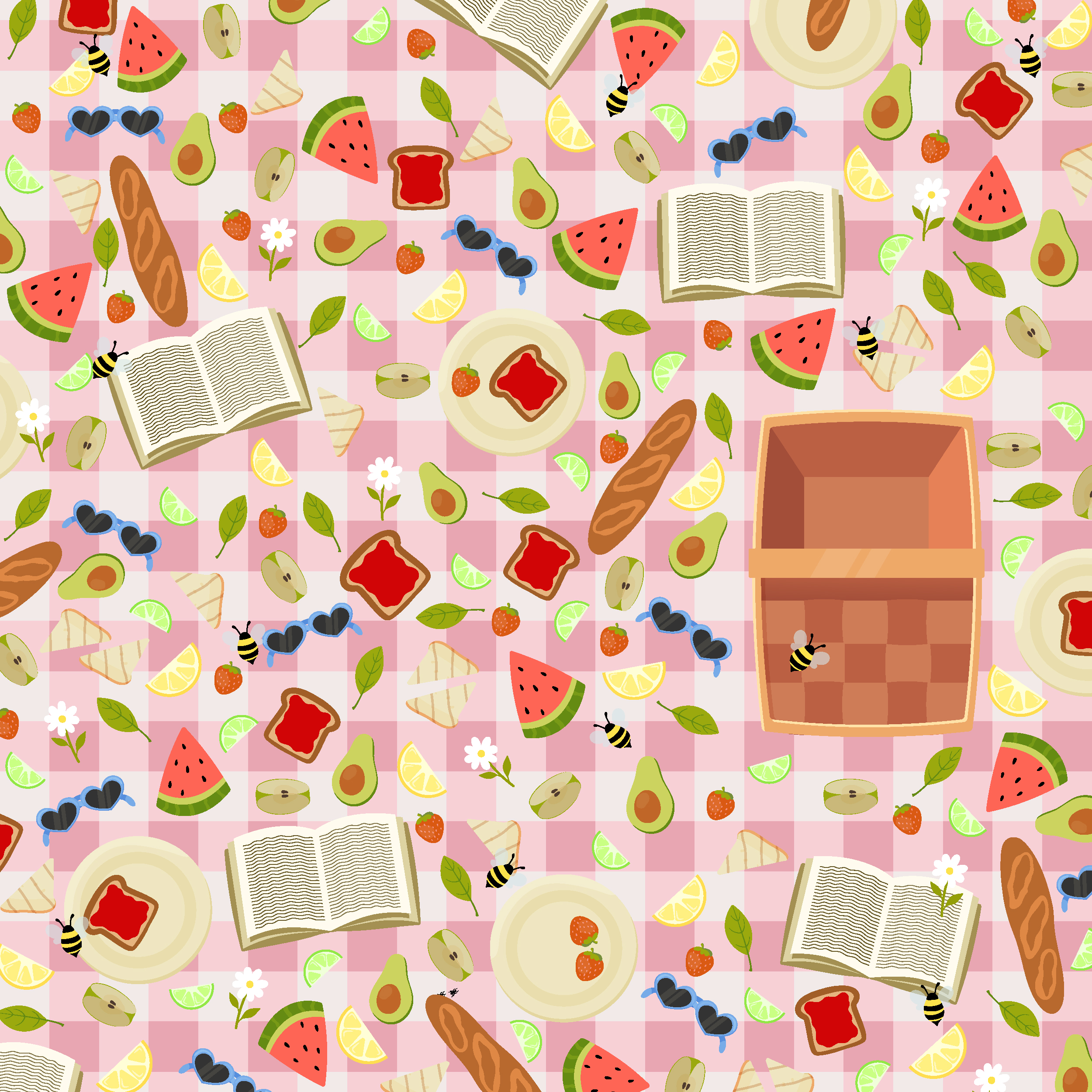 Puzzlers have been challenged to spot the ants hidden in a picnic scene