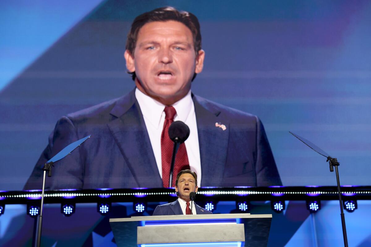 Florida Gov. Ron DeSantis.