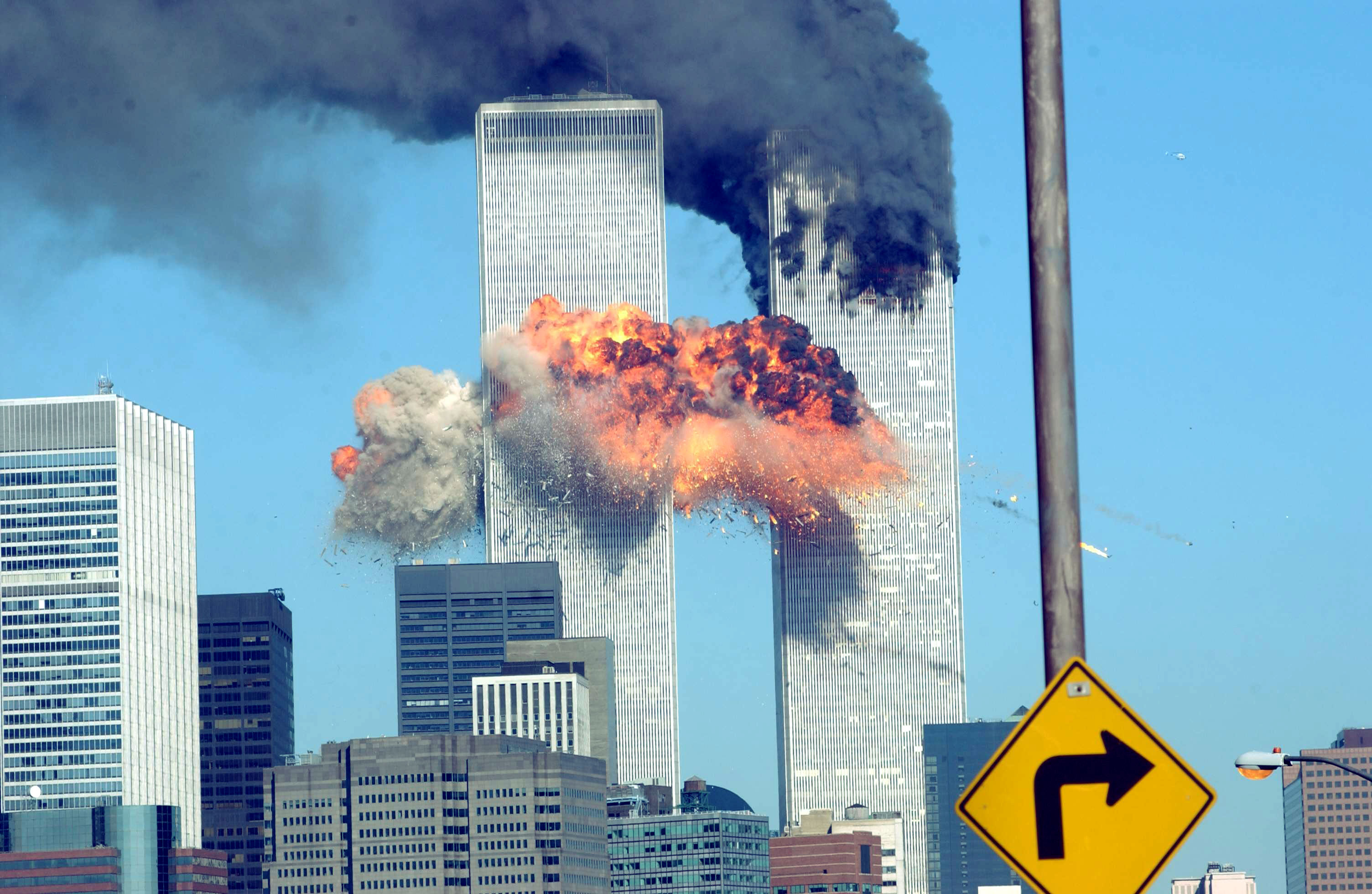 The terrorist attacks against the World Trade Center sparked wild theories online