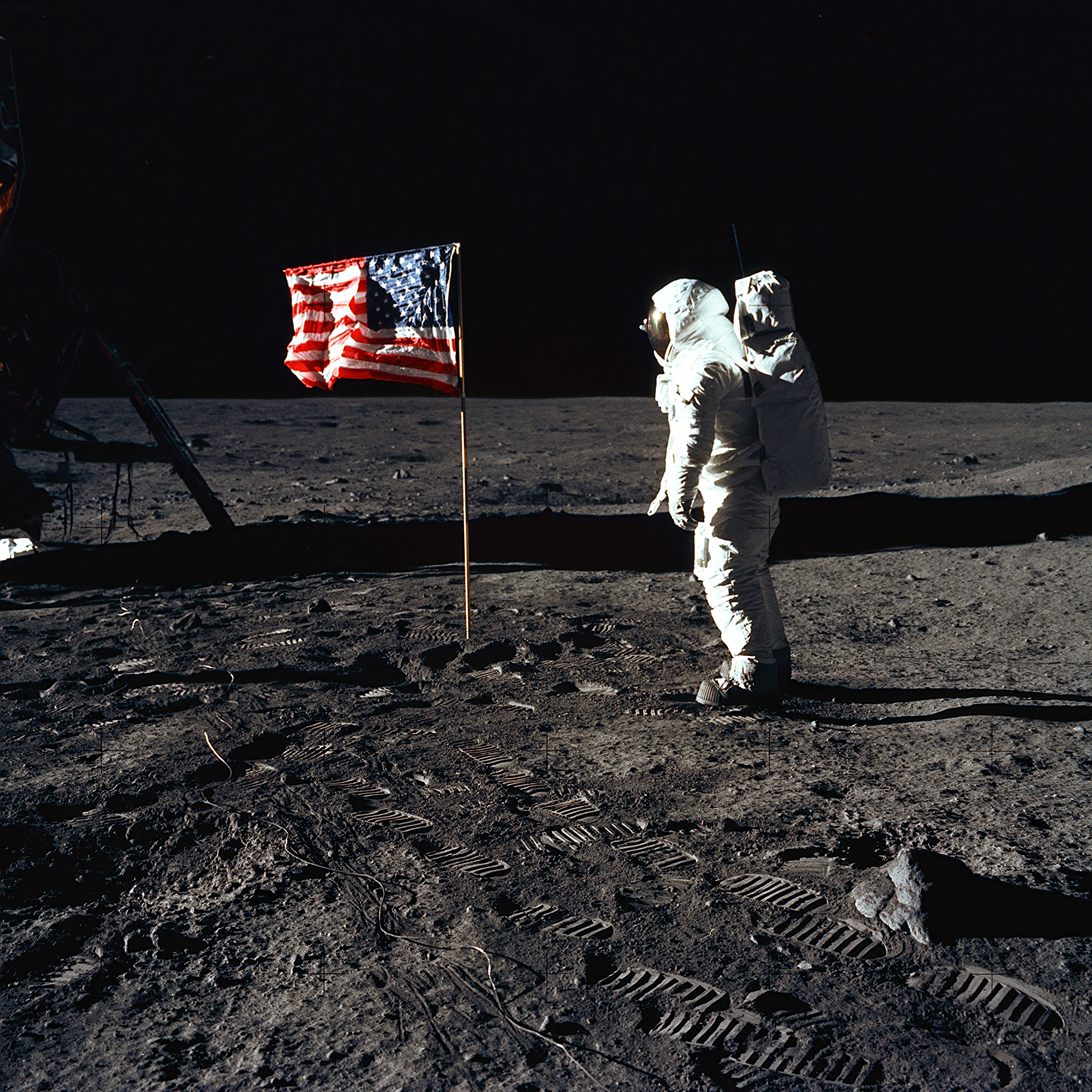 Theorists have accused NASA of faking the moon landings of 1969