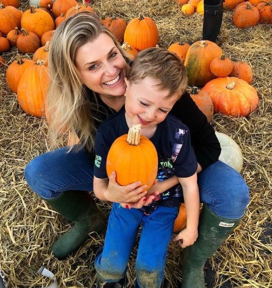 Anna with her son Vincenzo