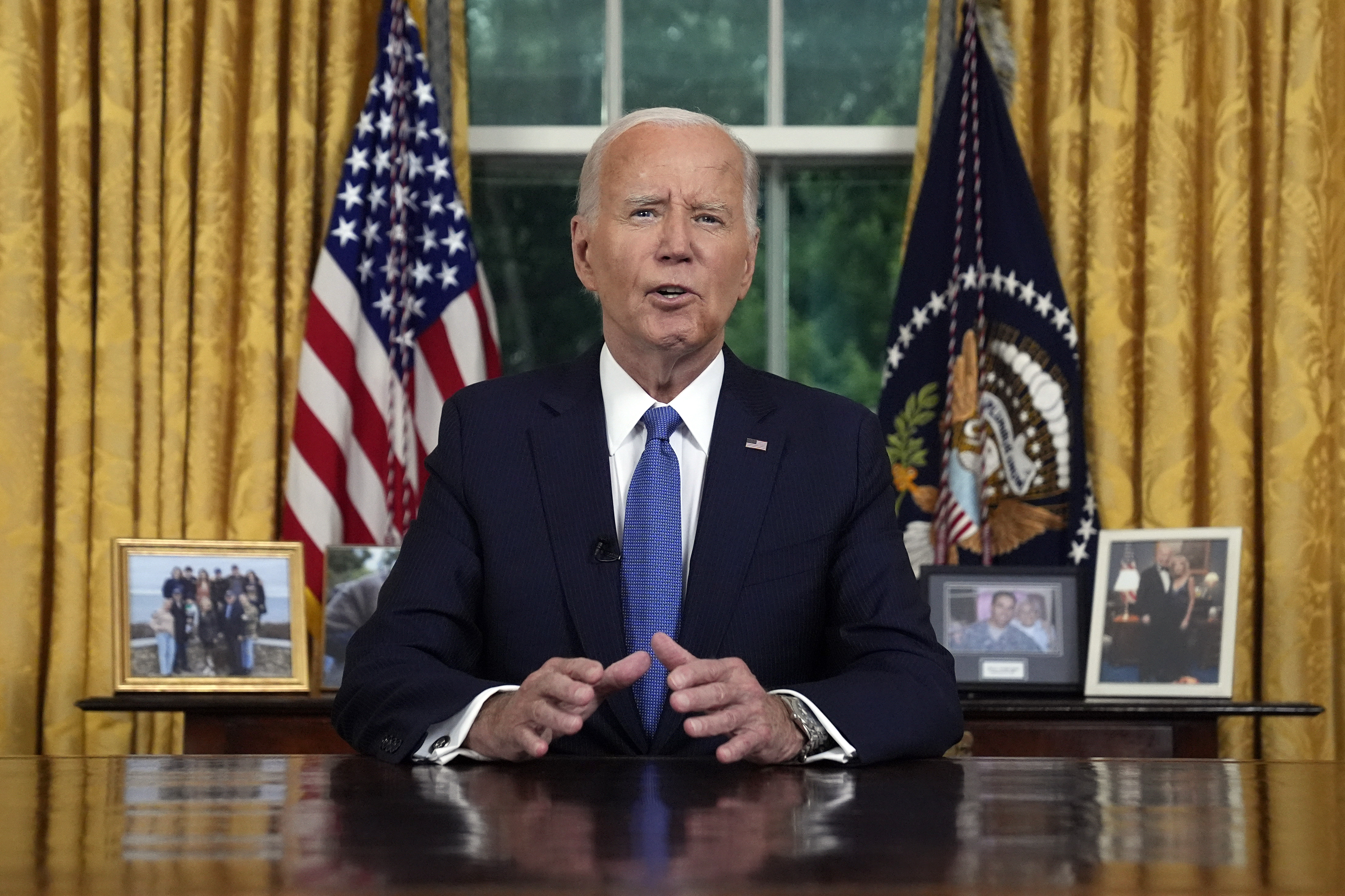 Biden shared a list of his goals for the last six months of his presidency