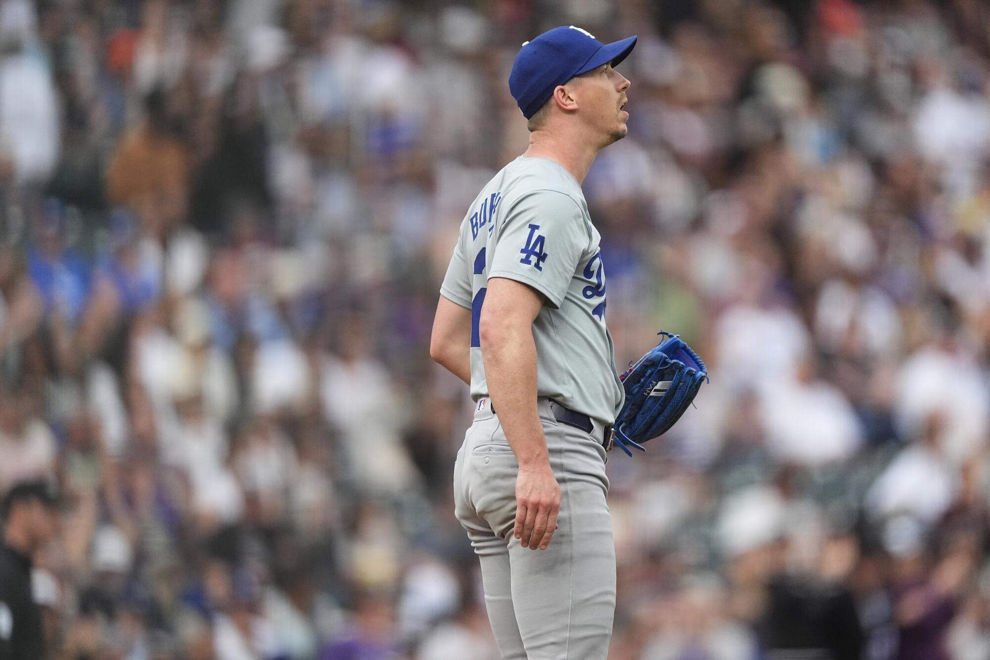 Los Angeles Dodgers starting pitcher Walker Buehler