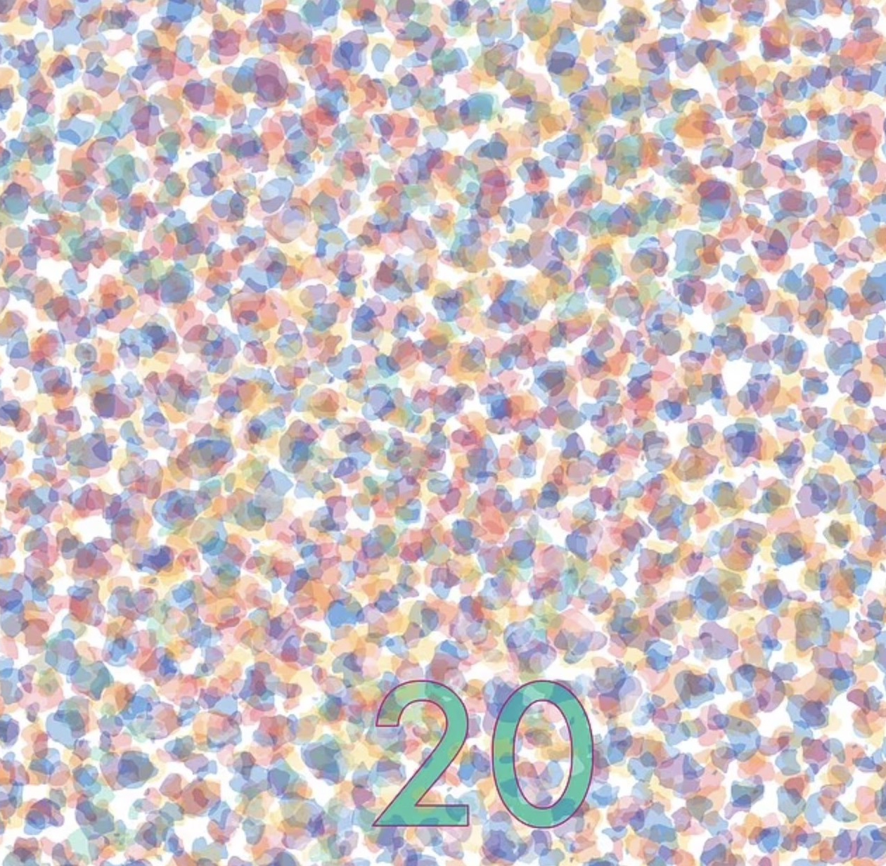 Only those with a high IQ could spot the number 20 before time ran out