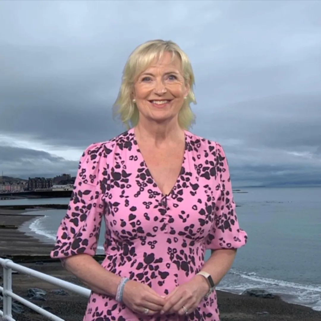 Carol Kirkwood is refusing to let web trolling about her outfits affect her sunny personality