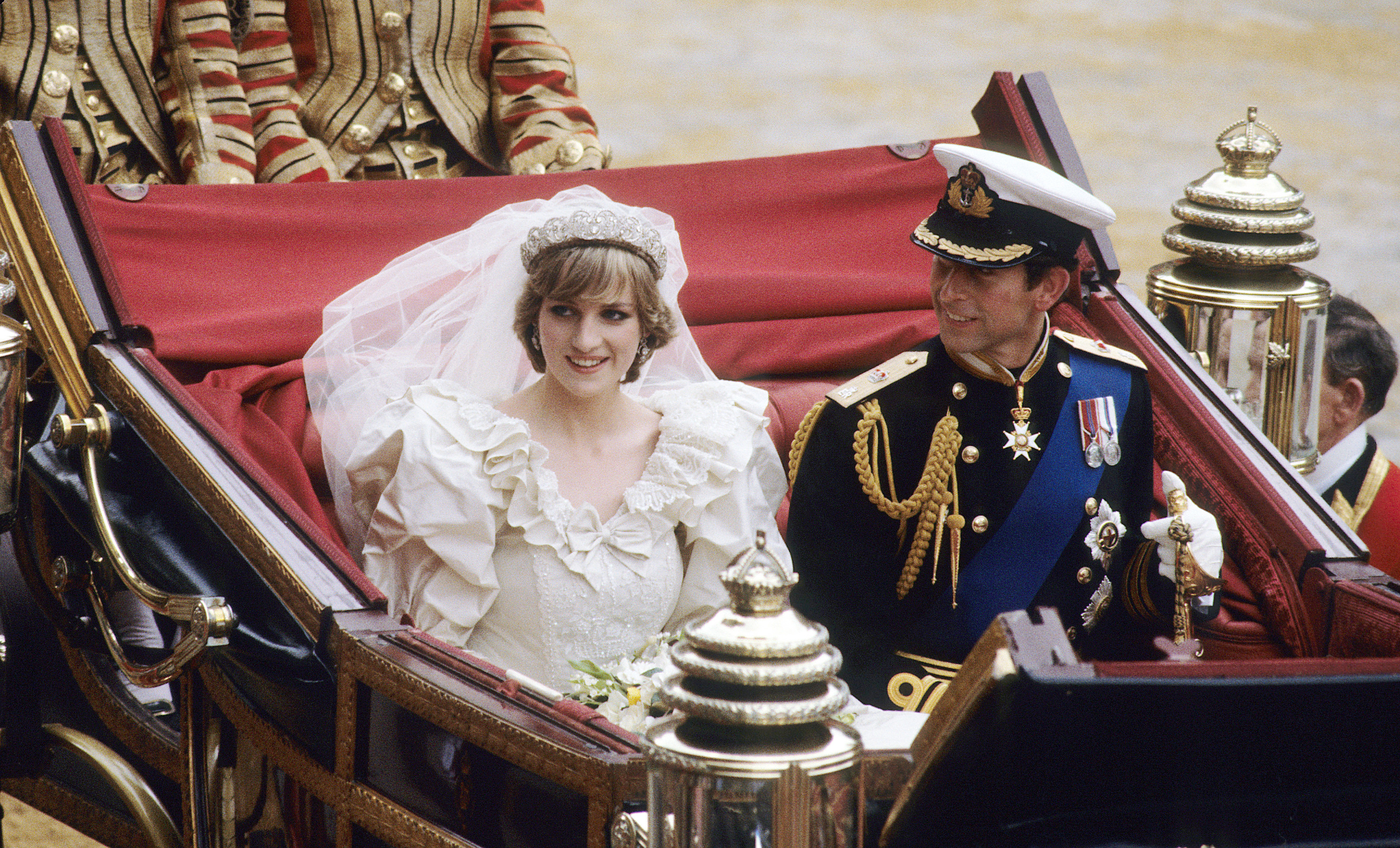 The reality of her new marriage hit Diana in the carriage