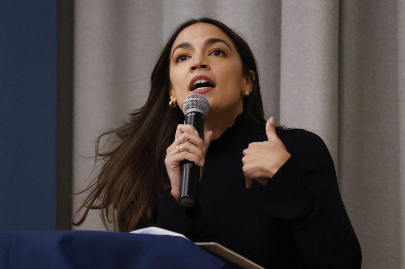 Rep. Alexandria Ocasio-Cortez has vowed to file impeachment articles against at least one U.S. Supreme Court justice after Monday's ruling to grant partial immunity to former President Donald Trump, as she accused the court of being "consumed by a corruption crisis beyond its control." File Photo by John Angelillo/UPI
