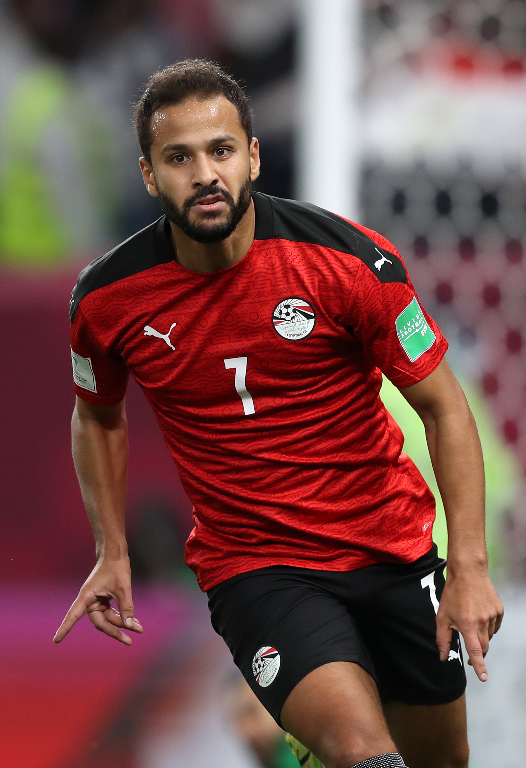 Refaat made seven appearances for Egypt's national team