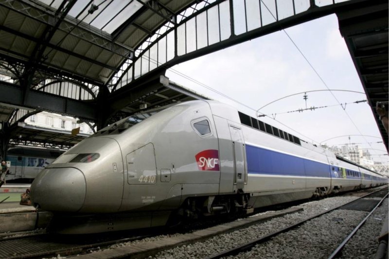 Three of 10 SNCF high-speed rail trains are out of service while others are delayed by up to two hours until Monday as rail crews work to fix arson damage done to three rail lines ahead of the Paris Summer Olympics opening ceremony Friday. Photo by Lucas Dolego/EPA-EFE