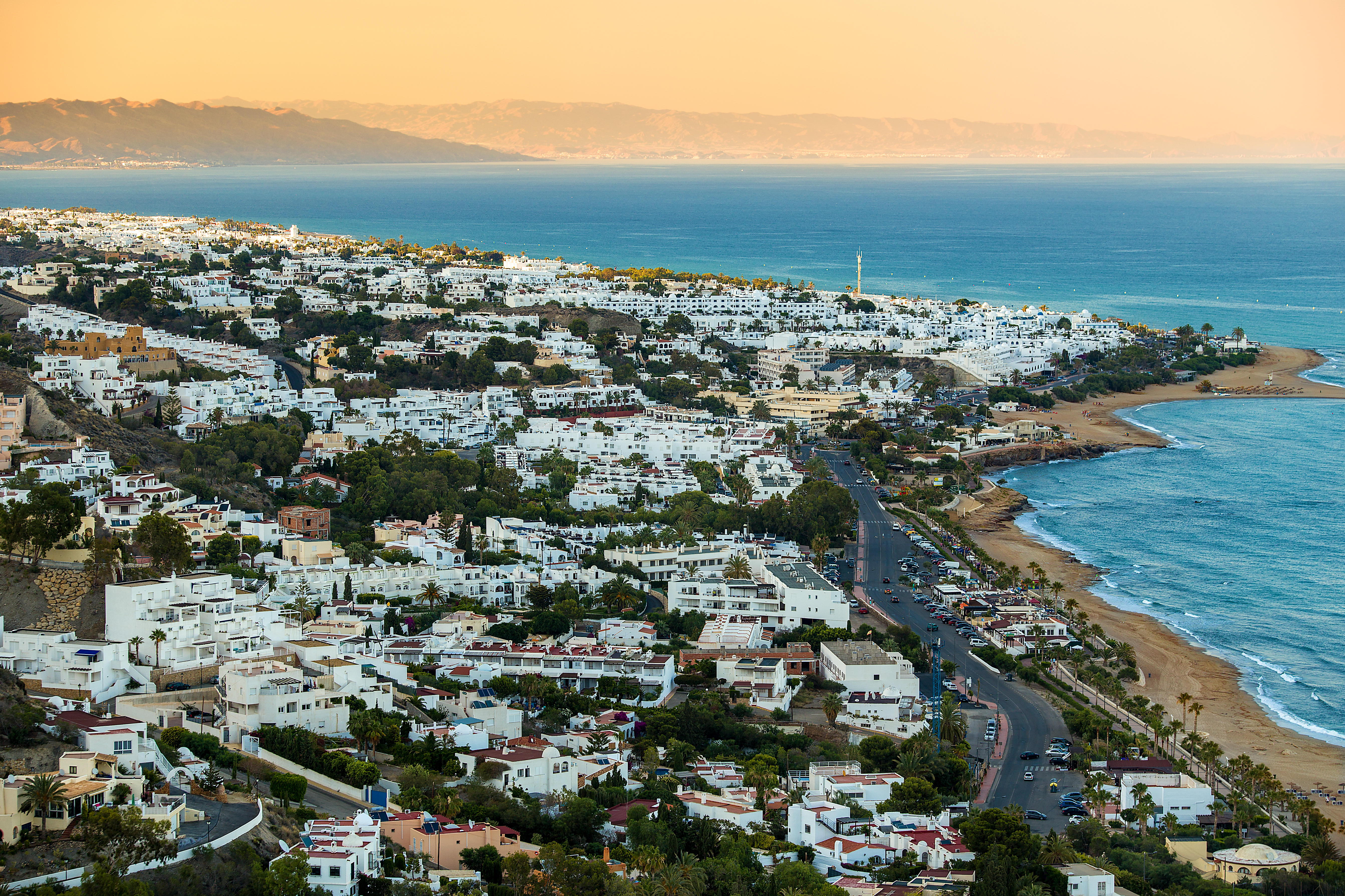 Mojacar, in Andalucia, southern Spain