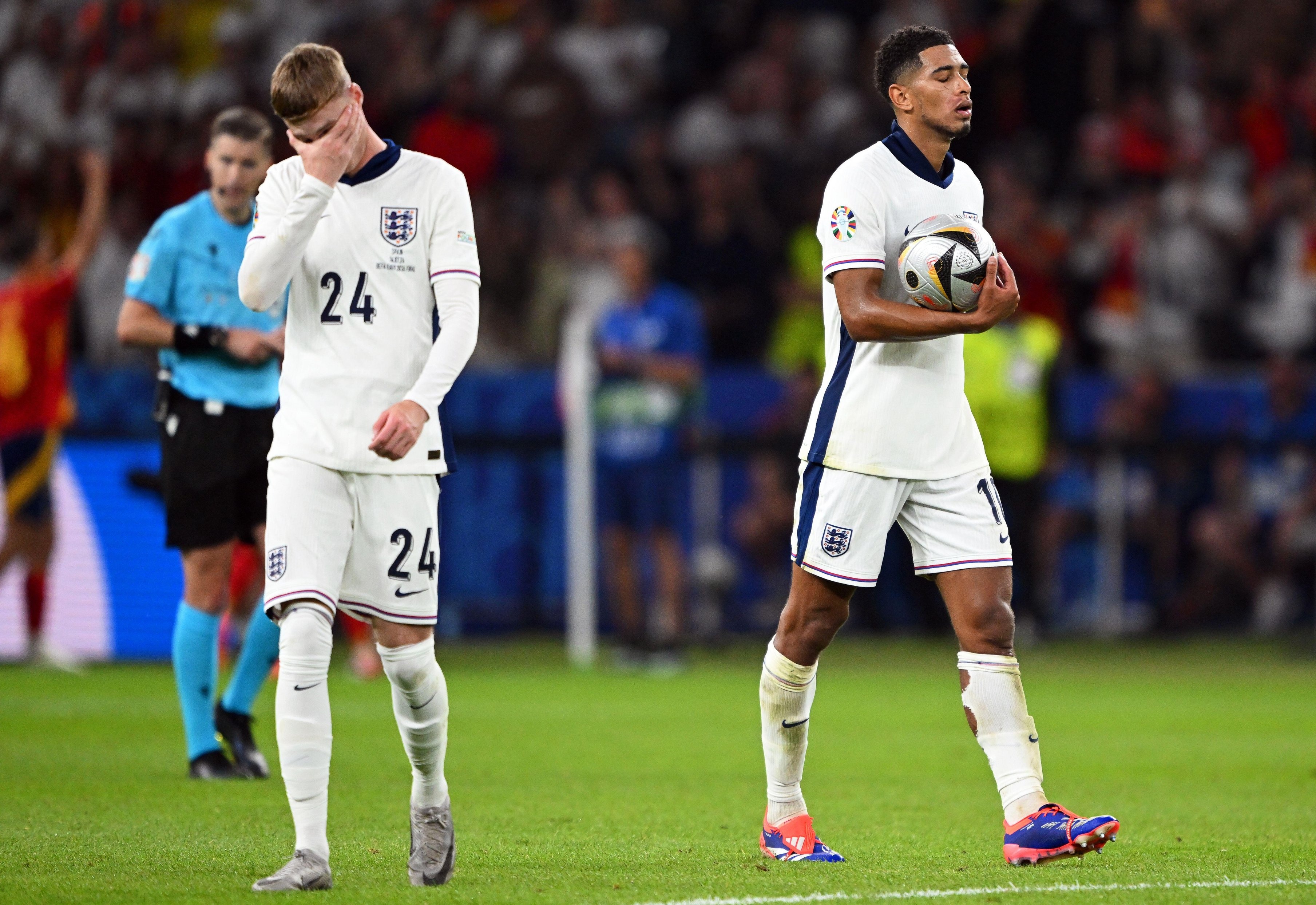 England suffered heartbreak at the hands of Spain in Berlin on Sunday night