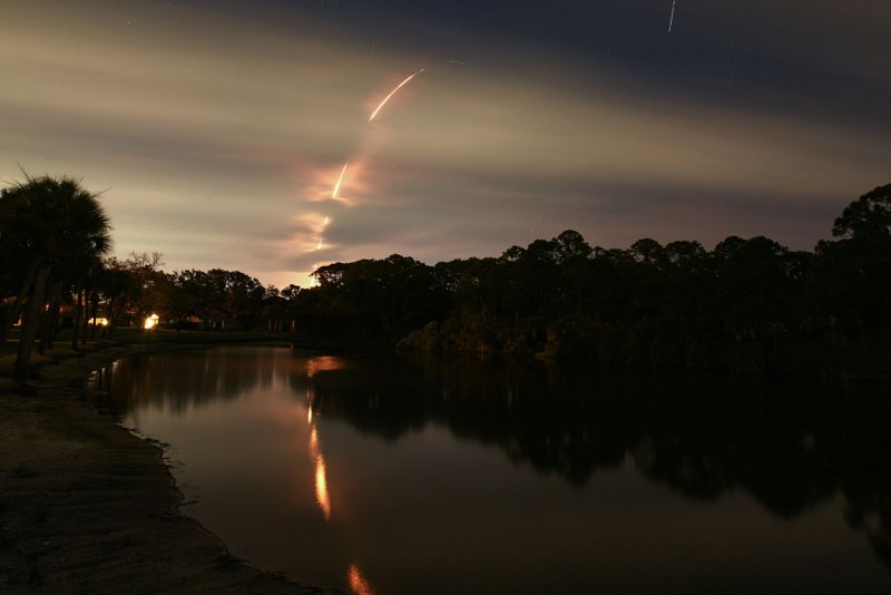 SpaceX's Falcon 9 rocket has completed 350 missions since its debut in 2010. File Photo by Joe Marino/UPI