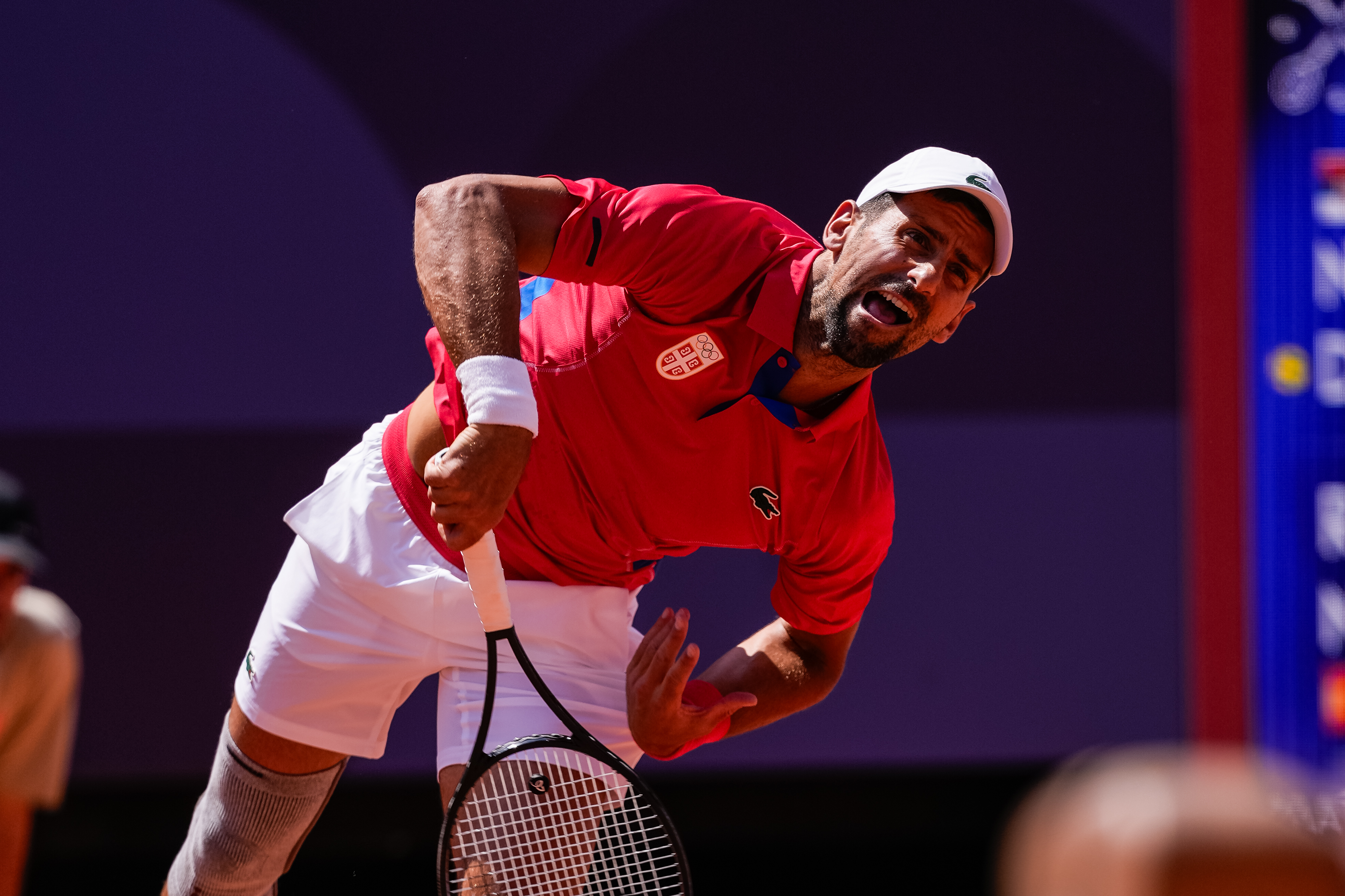 Fans were stunned by Novak Djokovic's sportsmanlike gesture in the second round of the men's singles at Paris 2024