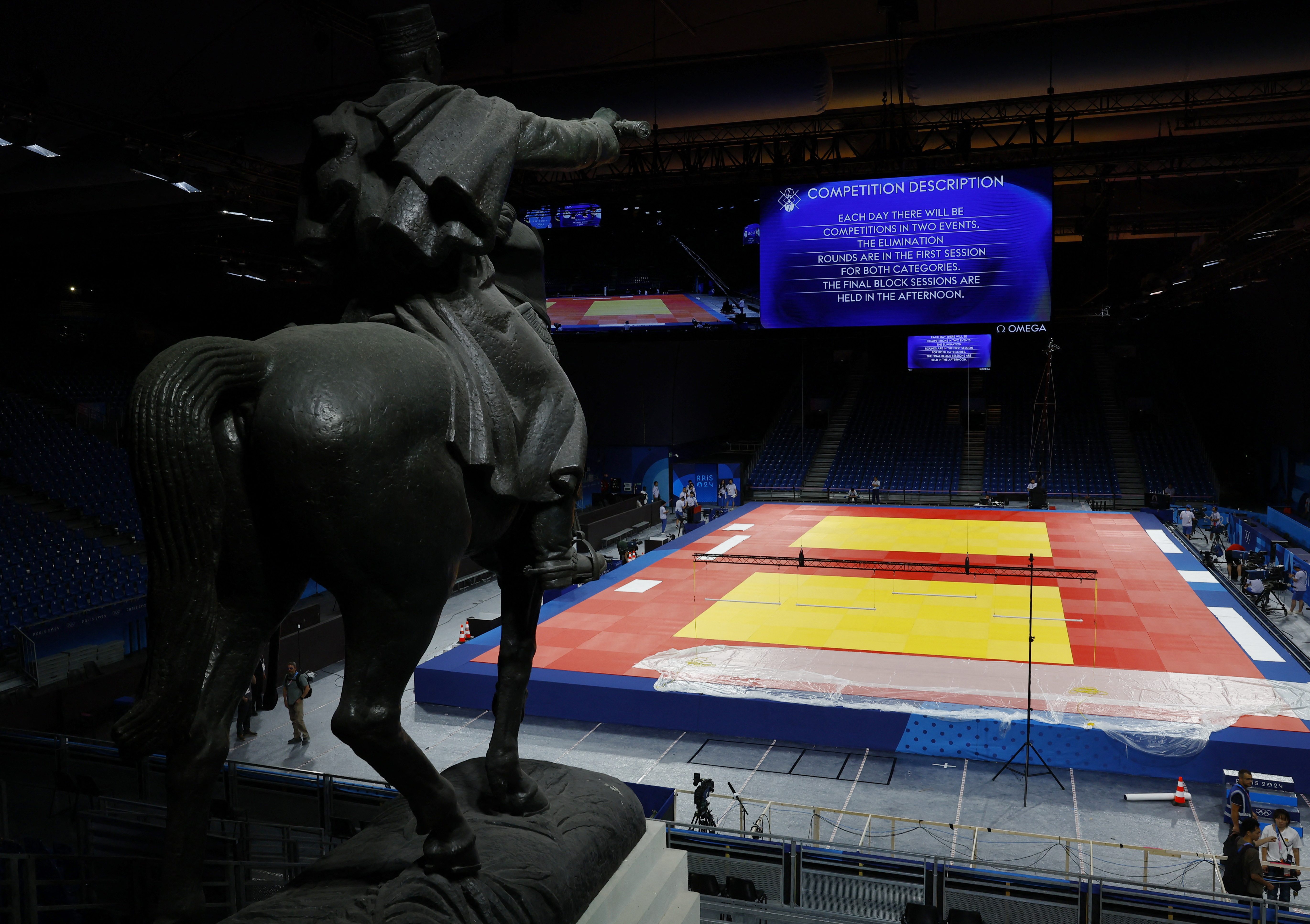 An Iraqi male judo star has recorded the first positive doping test of Paris 2024