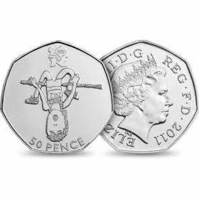 A rare 50p coin featuring an athlete in the 2012 London Olympics could be worth £250