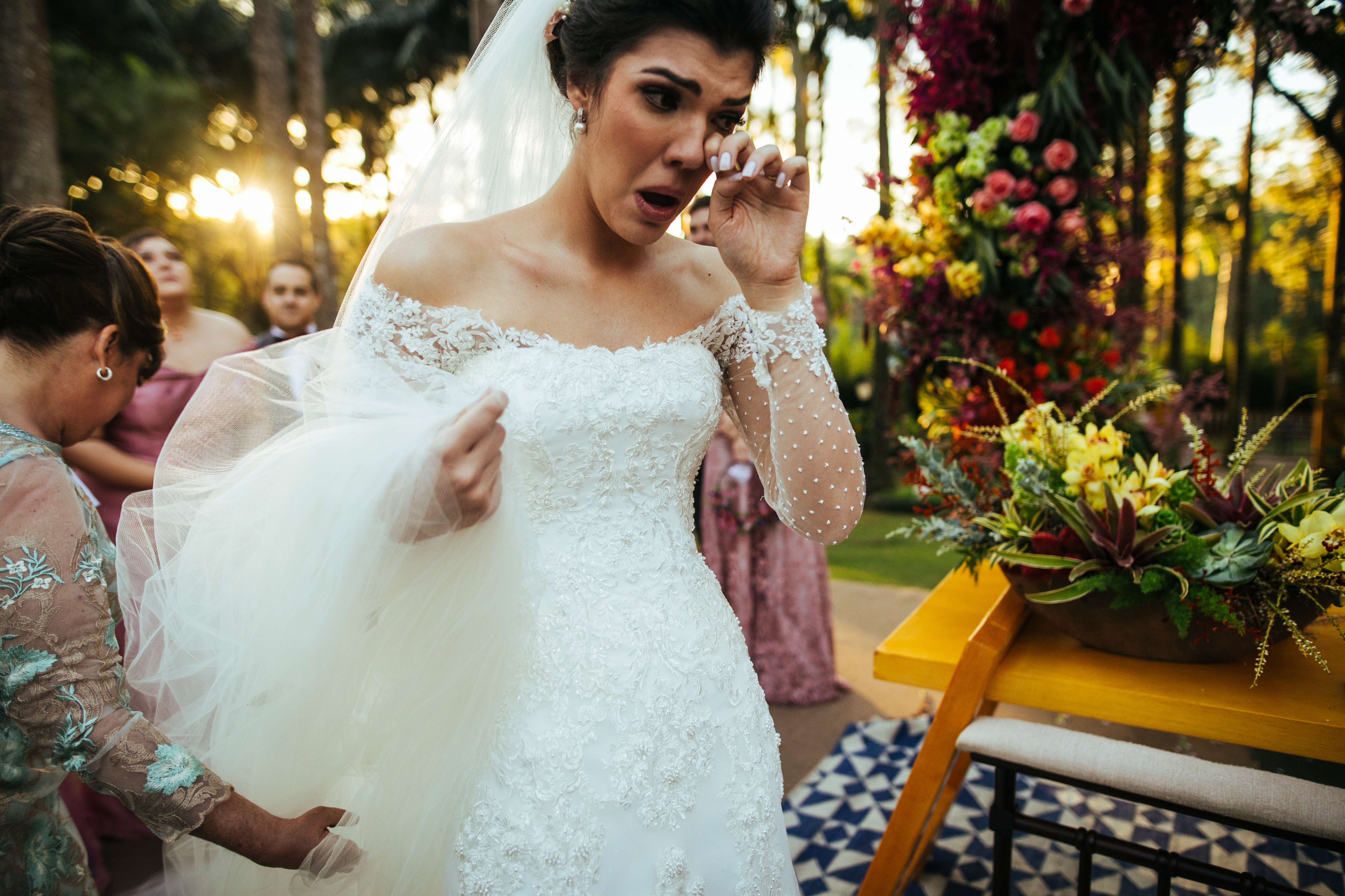 A wedding officiant has shared the mortifying MOHzilla experience she encountered at her cousin's wedding (stock image)