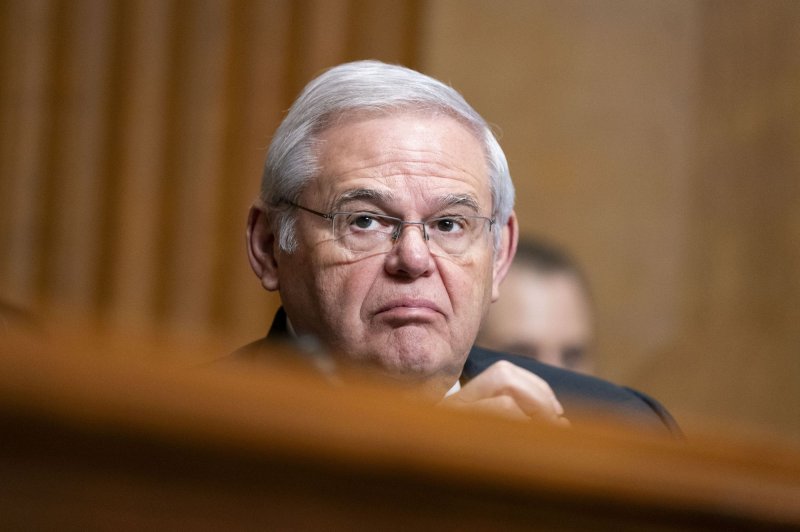 Sen. Bob Menendez, D-N.J., plans to run again for his senate seat as an independent if he is acquitted. File Photo by Bonnie Cash/UPI