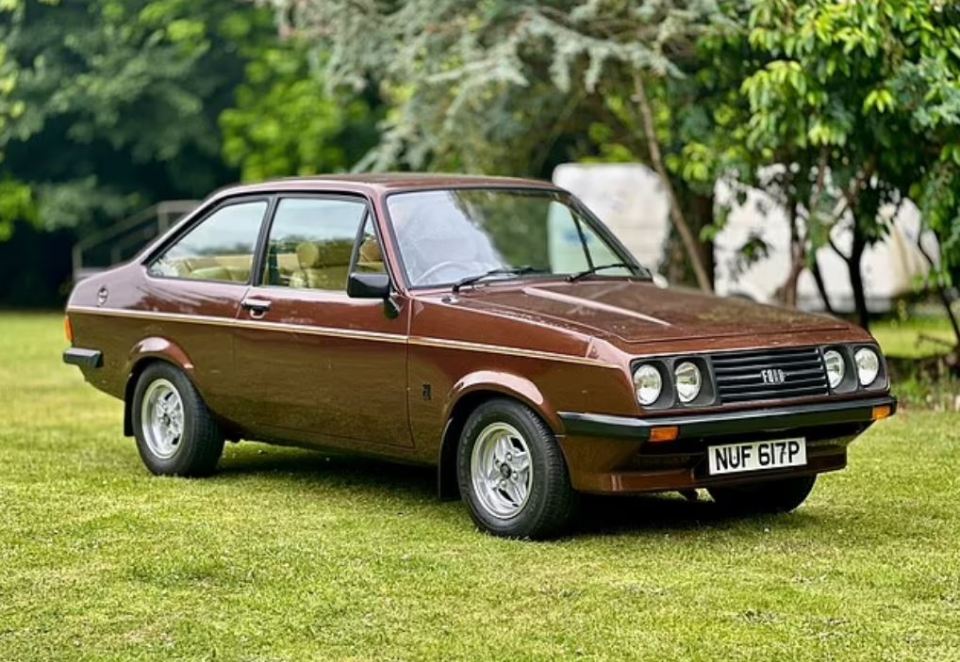 The Roman Bronze 1976 Ford Escort was custom built and was believed to have vanished