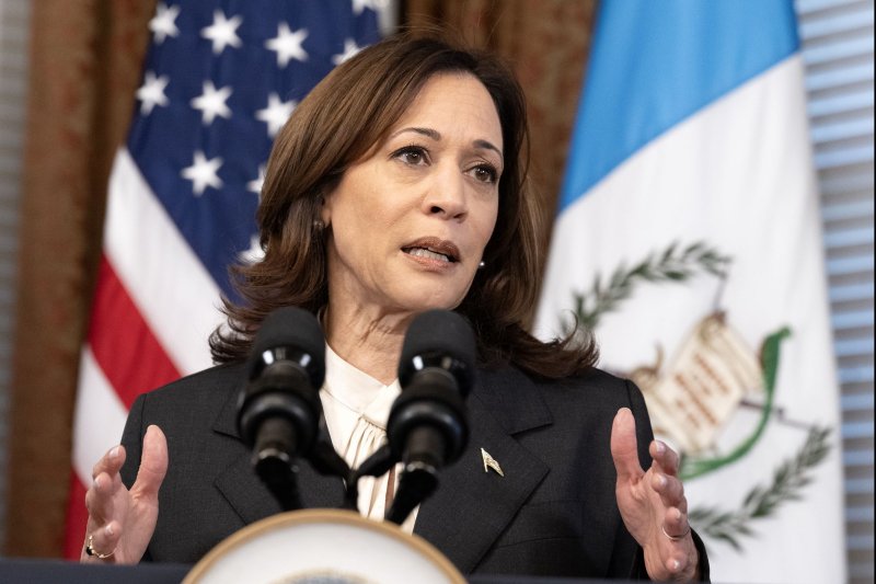 Now with President Joe Biden endorsing Kamala Harris, for president, the vice president has the daunting task of selecting a running mate under a compressed timeline. File Photo by Ron Sachs/UPI