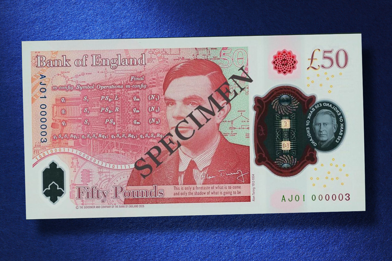 A rare £50 note has sold for £14,000 at auction