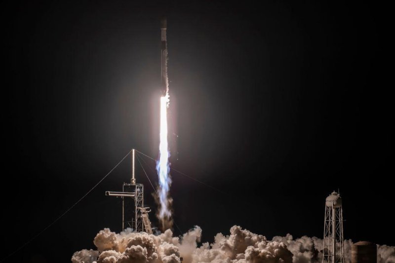 SpaceX early Saturday launched a Falcon 9 with 23 Starlink satellites from Kennedy Space Center in Florida, the first flight for the rocket after the Federal Aviation Administration halted the program because of a mishap in California on July 11. Photo courtesy SpaceX