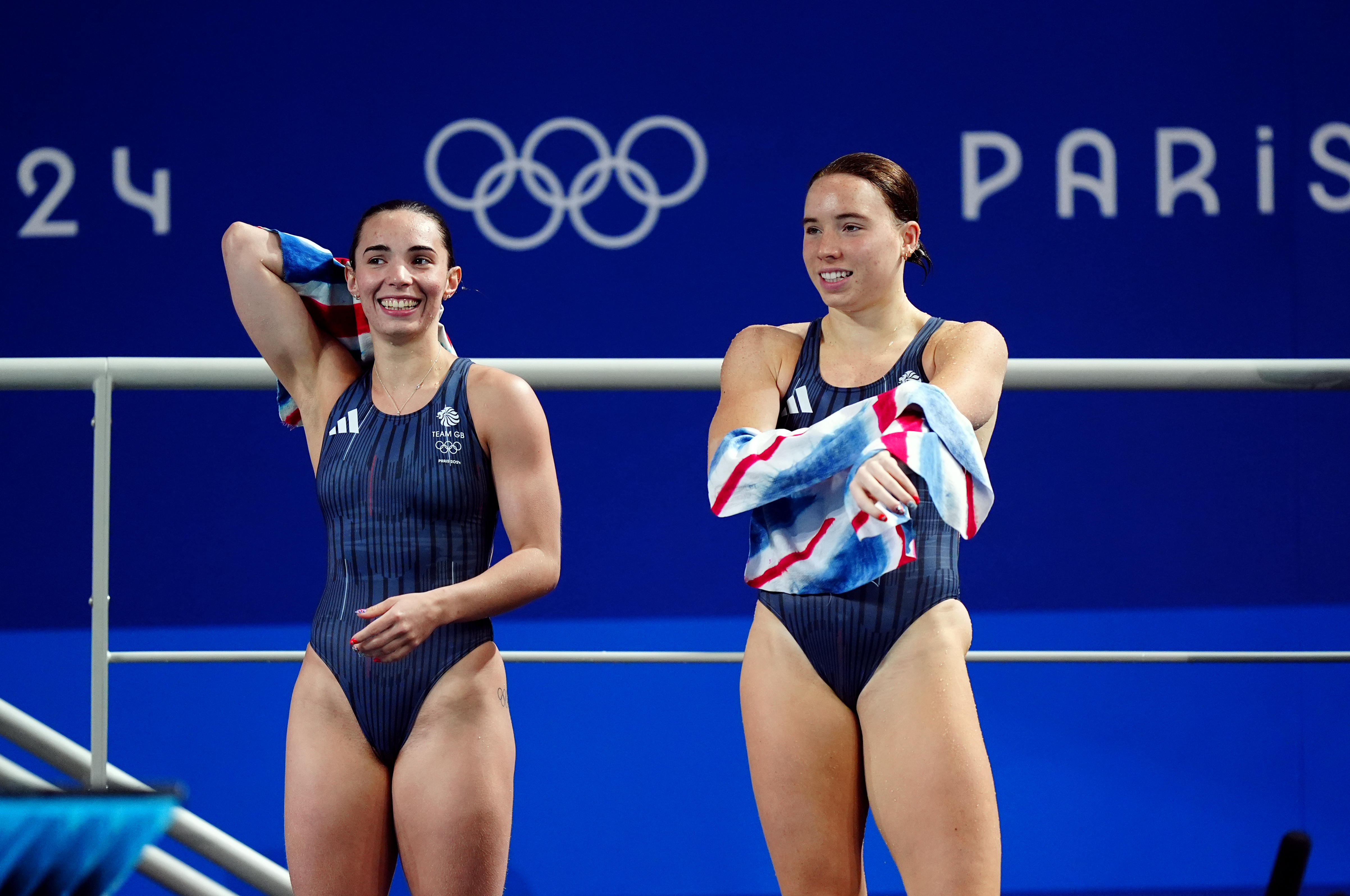 Yasmin Harper and Scarlett Mew Jensen won Team GB's first medal of the games