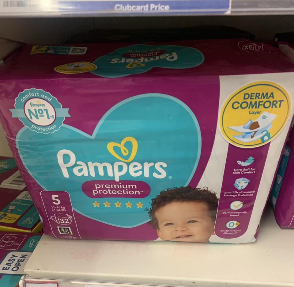 A mum has urged other parents to check their receipts after finding a coupon for free nappies