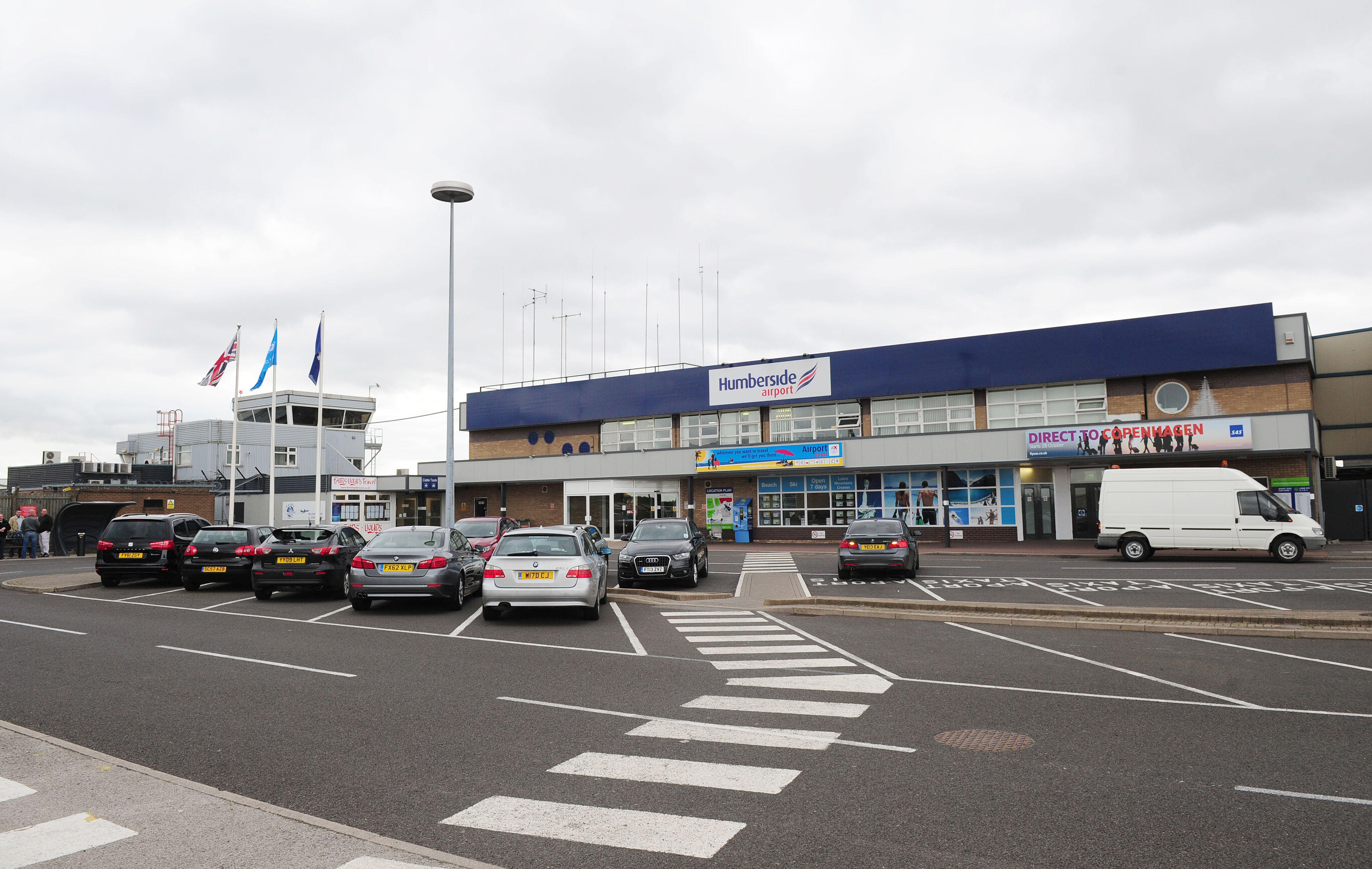 Humberside Airport in Kirmington, Lincolnshire, was named the quietest travel hub in the country