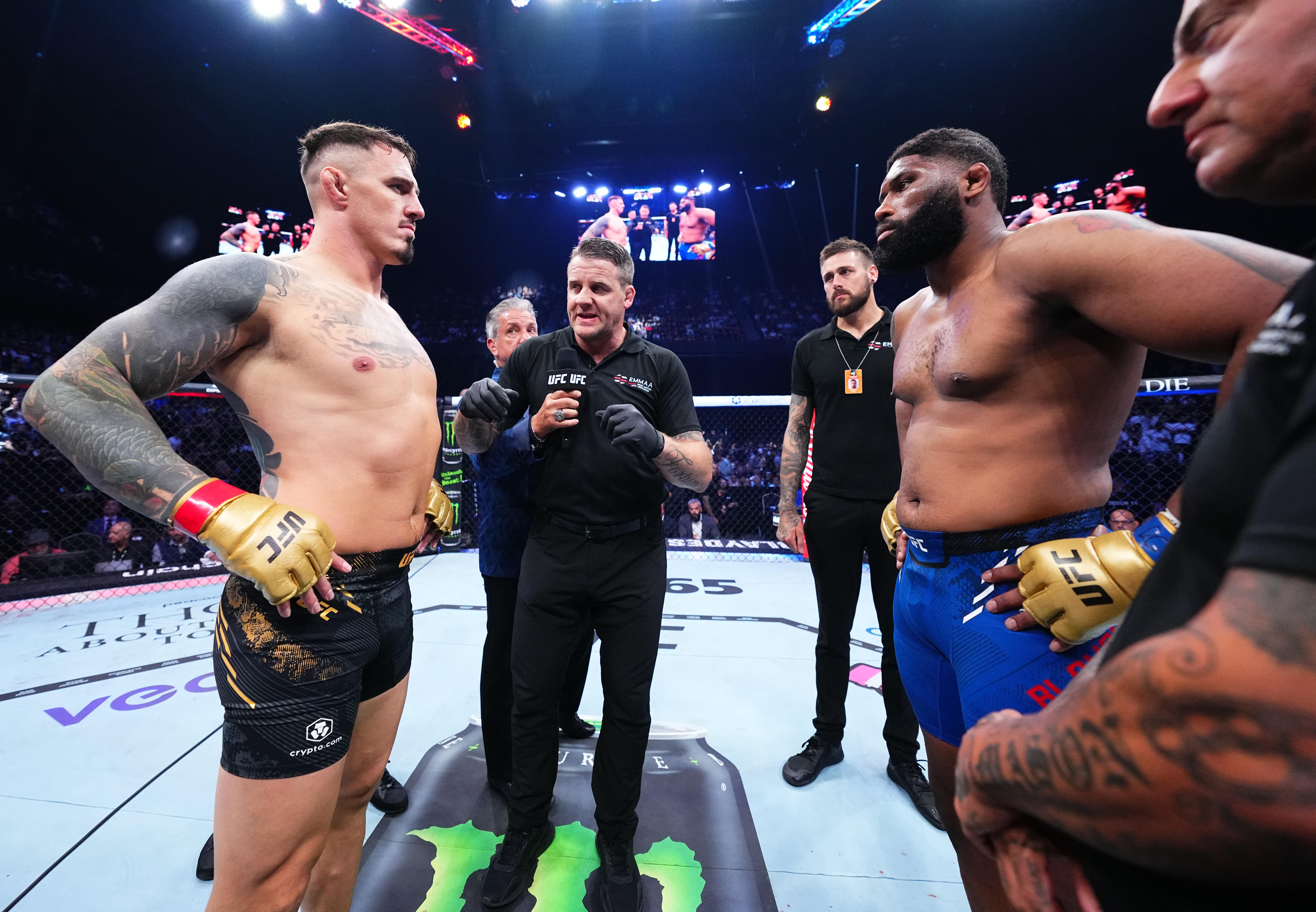 Tom Aspinall renewed his rivalry with Curtis Blaydes in the co-main event of UFC 304