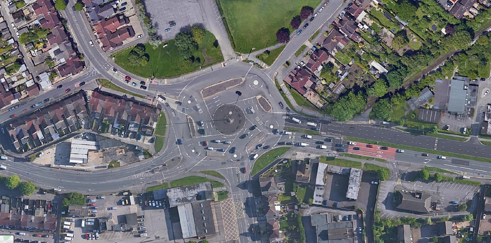 The Magic Roundabout in Swindon, Wiltshire is thought to be Britain's most hated roundabout